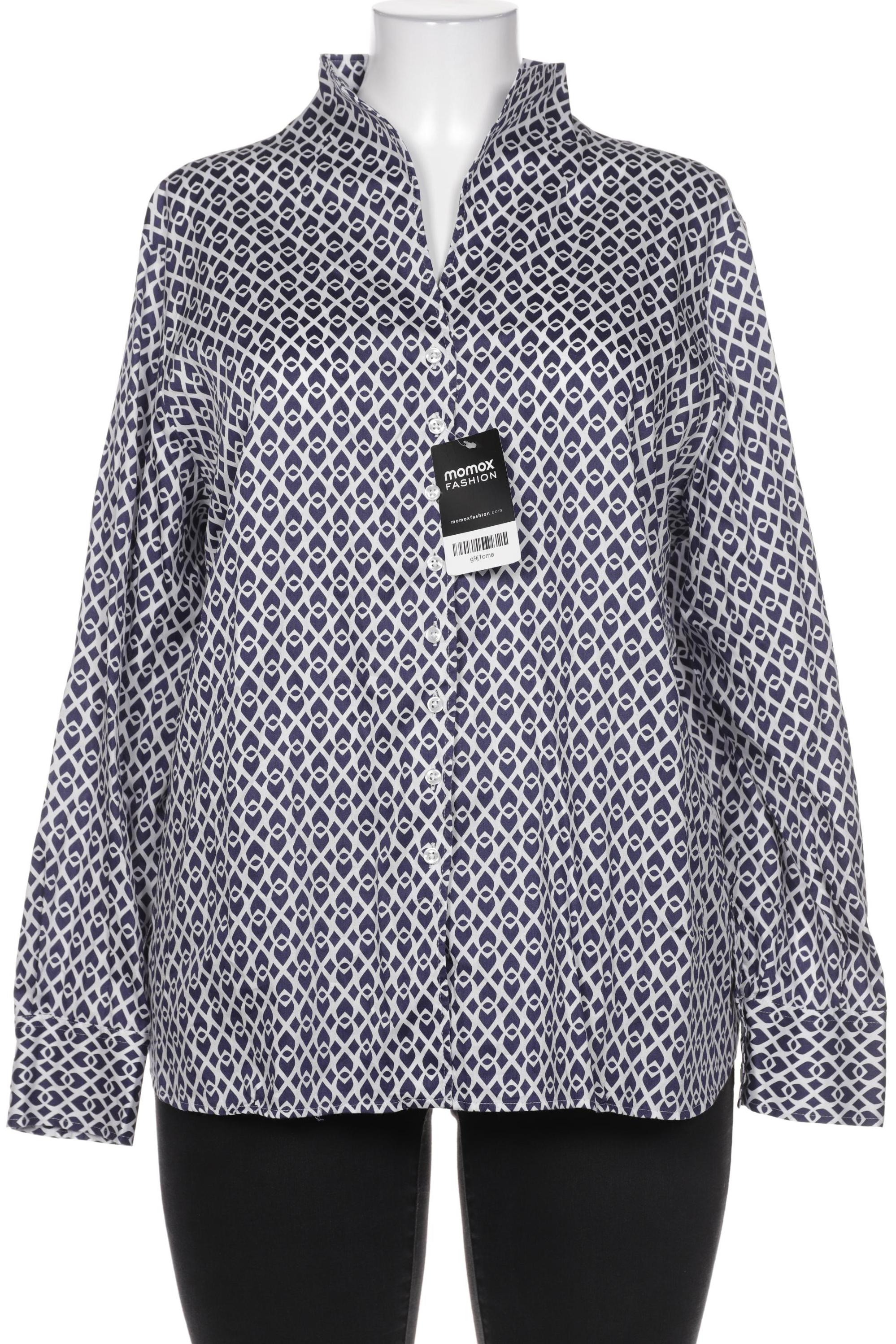 

eterna Damen Bluse, marineblau, Gr. 50