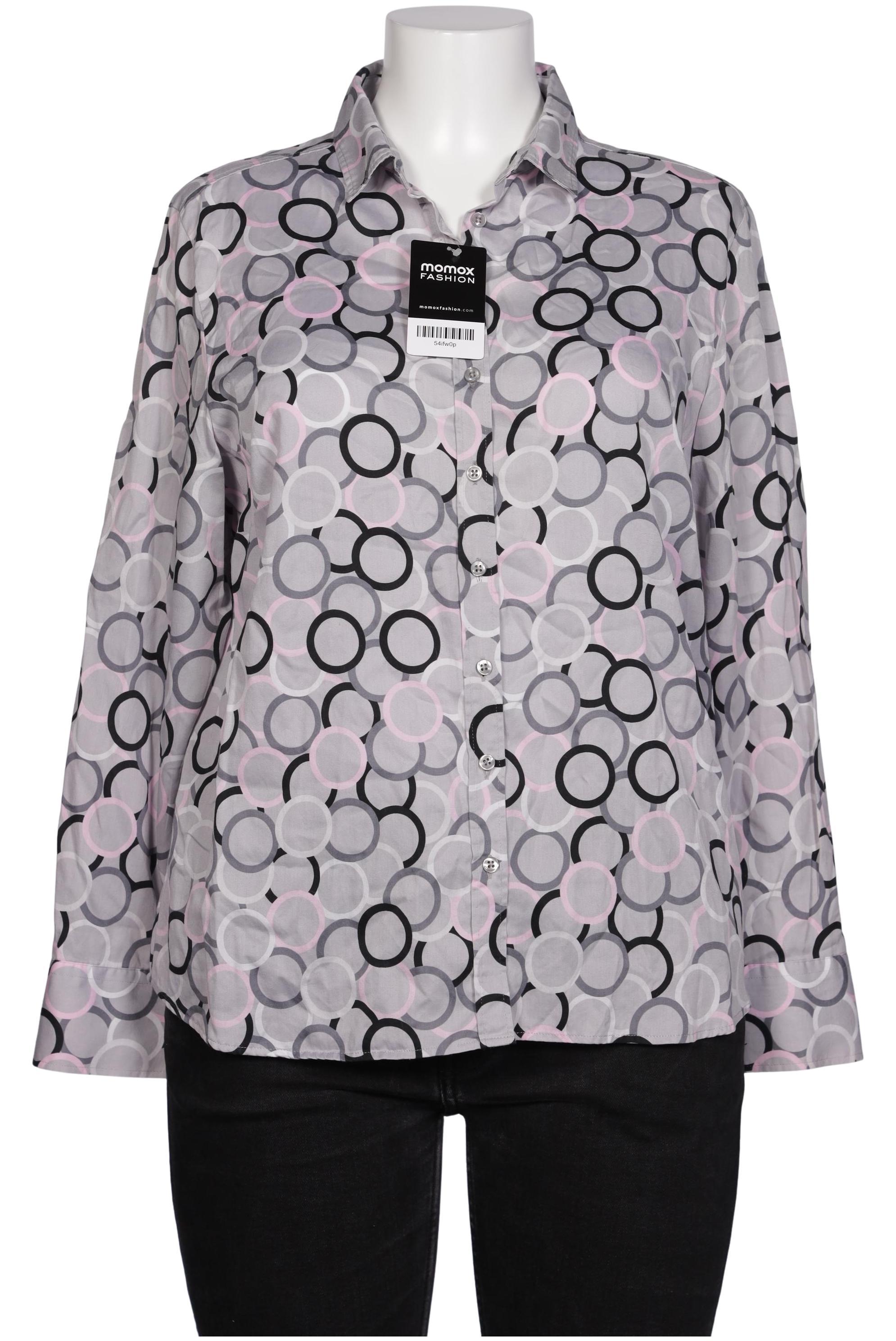 

eterna Damen Bluse, grau, Gr. 44