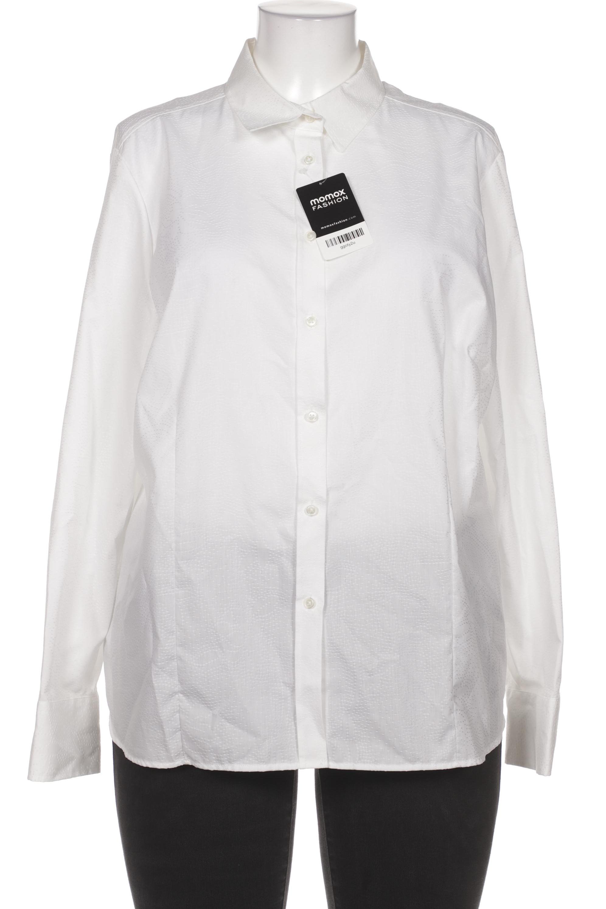 

eterna Damen Bluse, weiß, Gr. 48