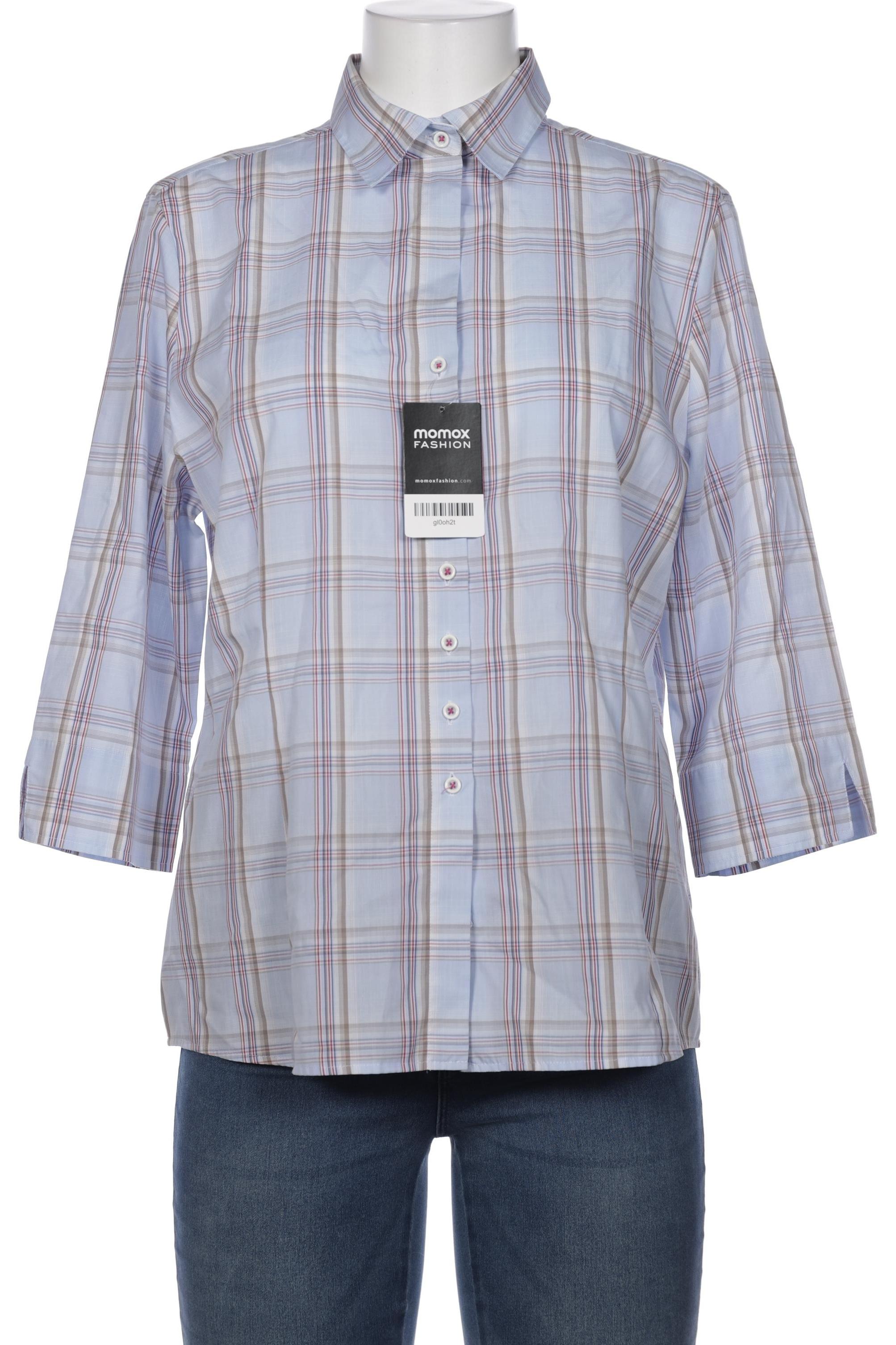 

eterna Damen Bluse, blau, Gr. 42
