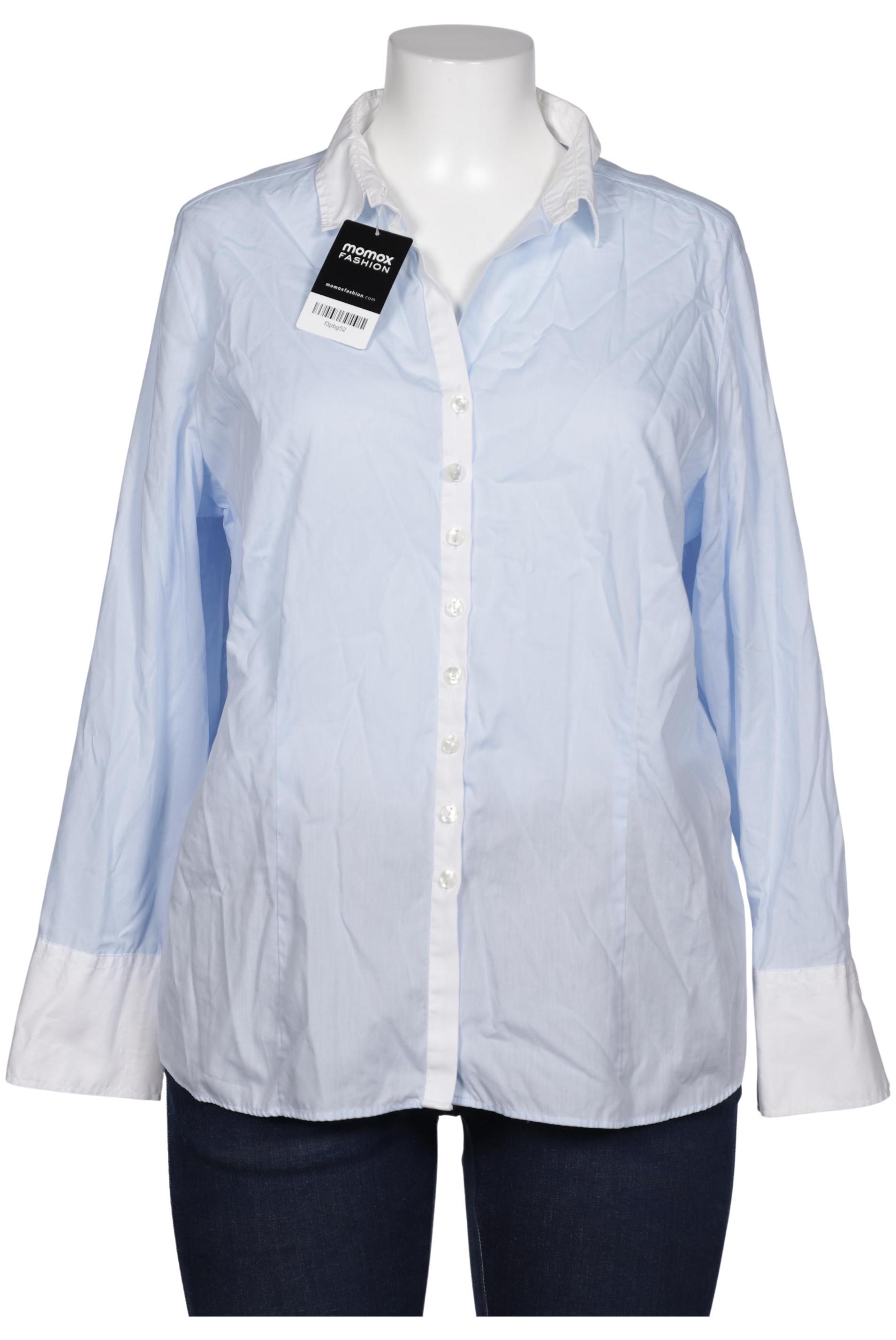 

eterna Damen Bluse, hellblau, Gr. 48