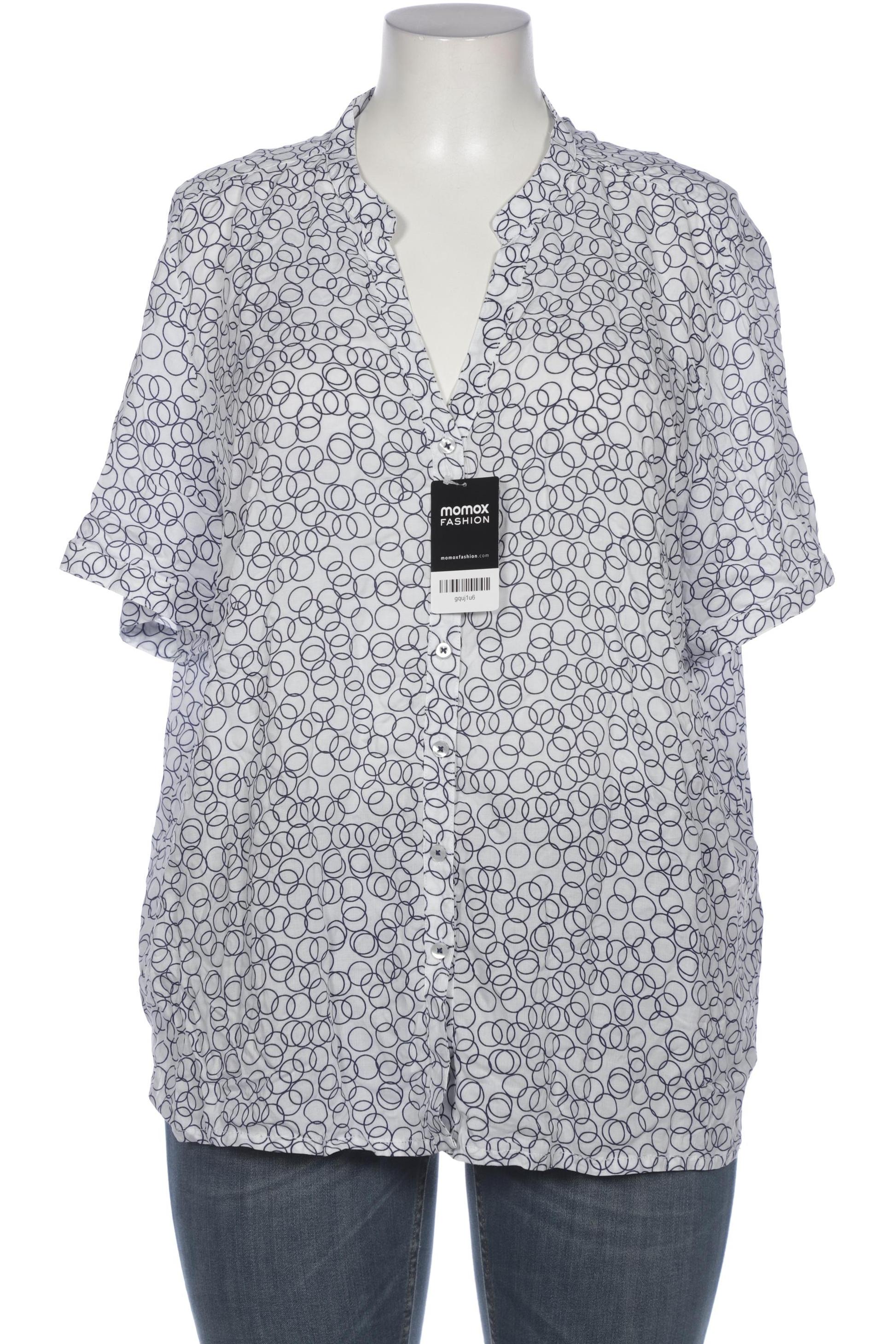 

eterna Damen Bluse, blau, Gr. 48