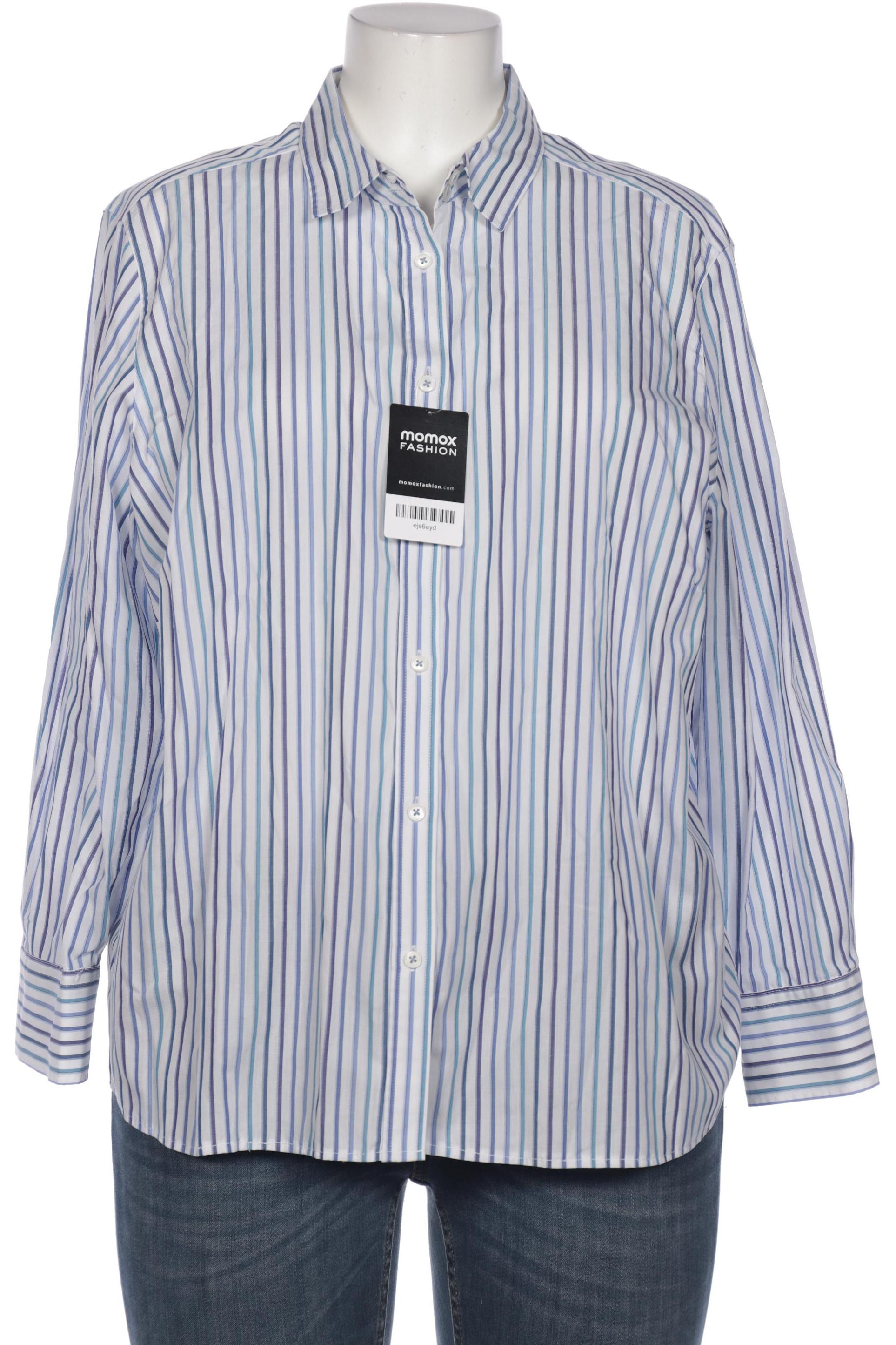 

eterna Damen Bluse, blau, Gr. 50