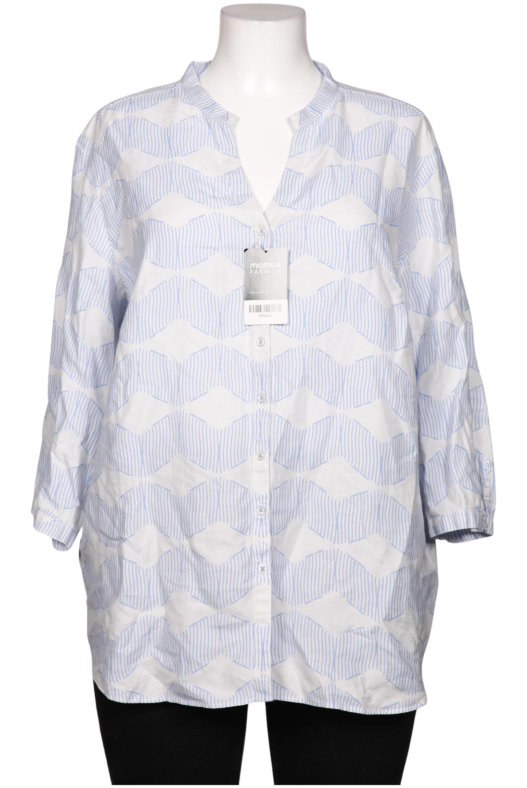 

eterna Damen Bluse, hellblau, Gr. 48