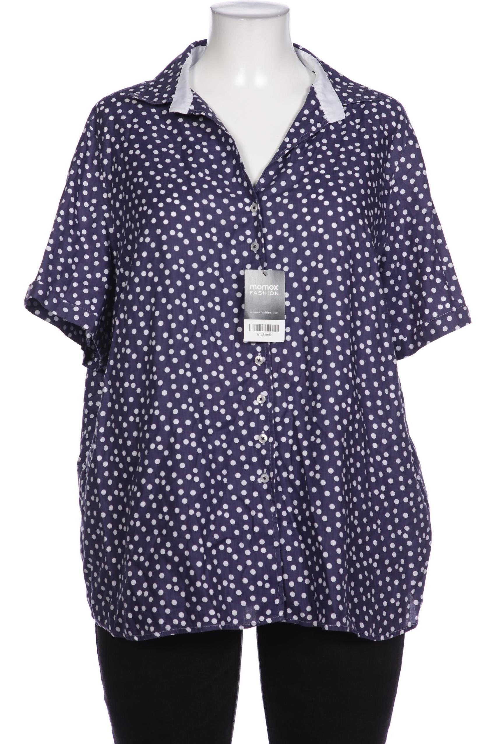 

eterna Damen Bluse, blau, Gr. 50