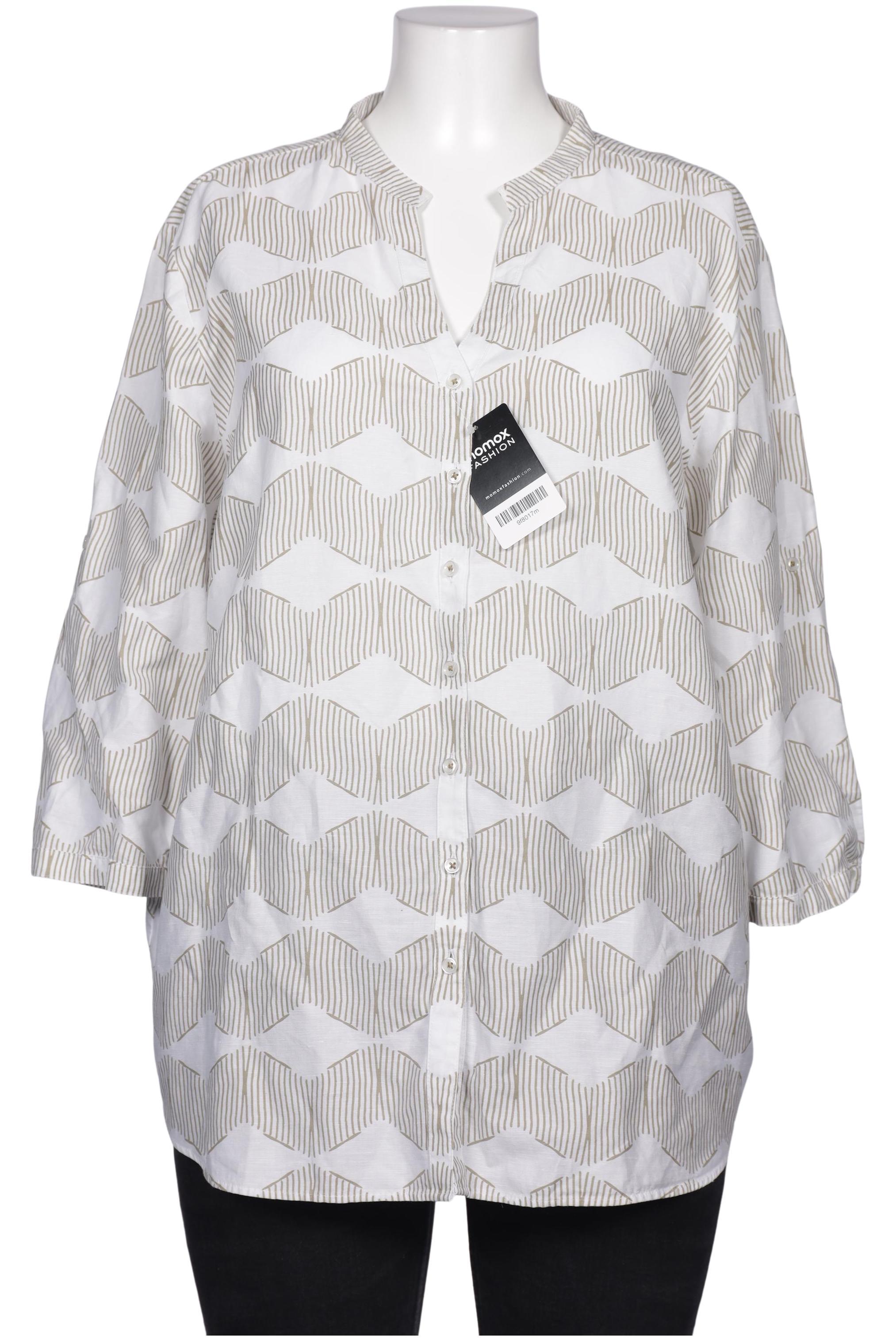 

eterna Damen Bluse, weiß, Gr. 48