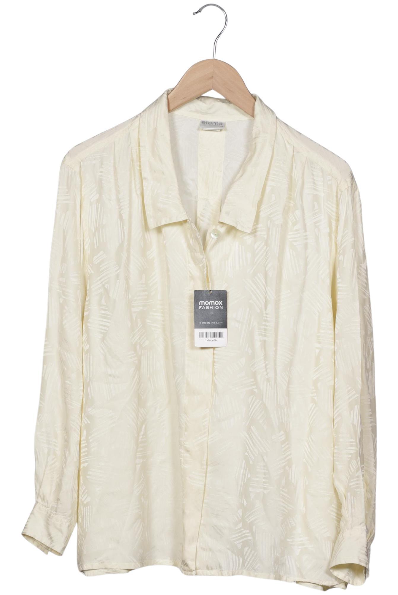 

eterna Damen Bluse, cremeweiß, Gr. 44