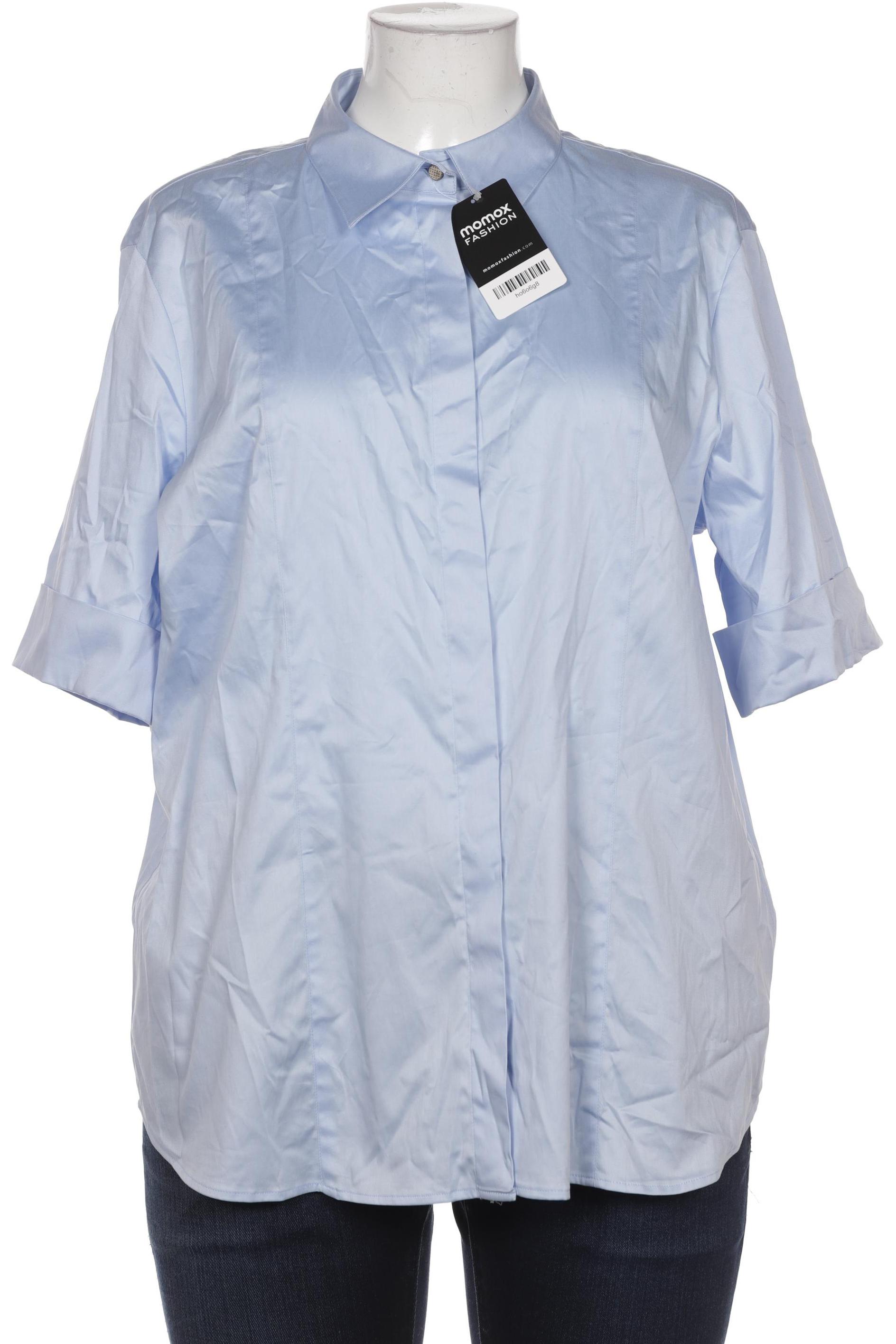 

eterna Damen Bluse, blau, Gr. 48