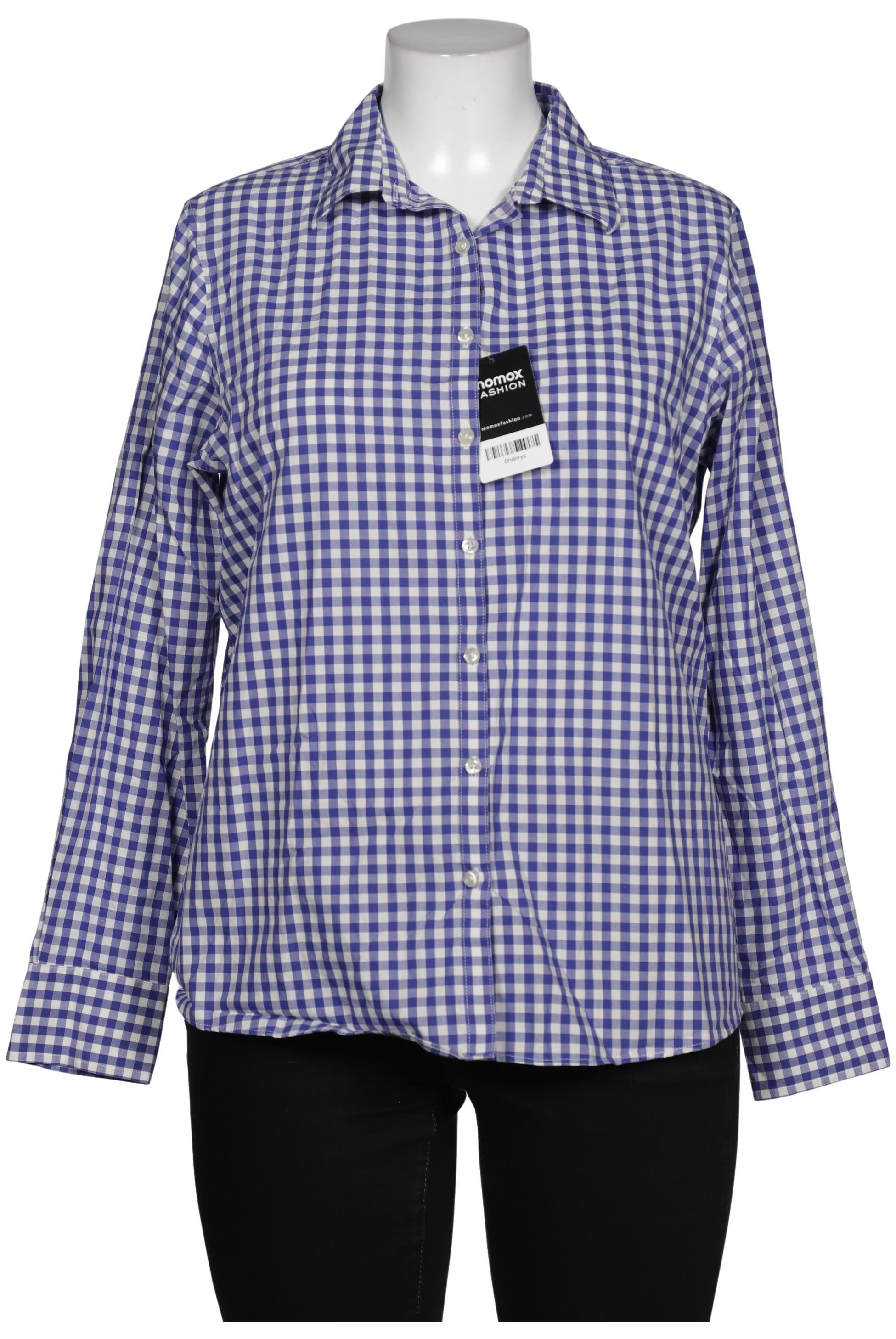 

eterna Damen Bluse, blau, Gr. 44