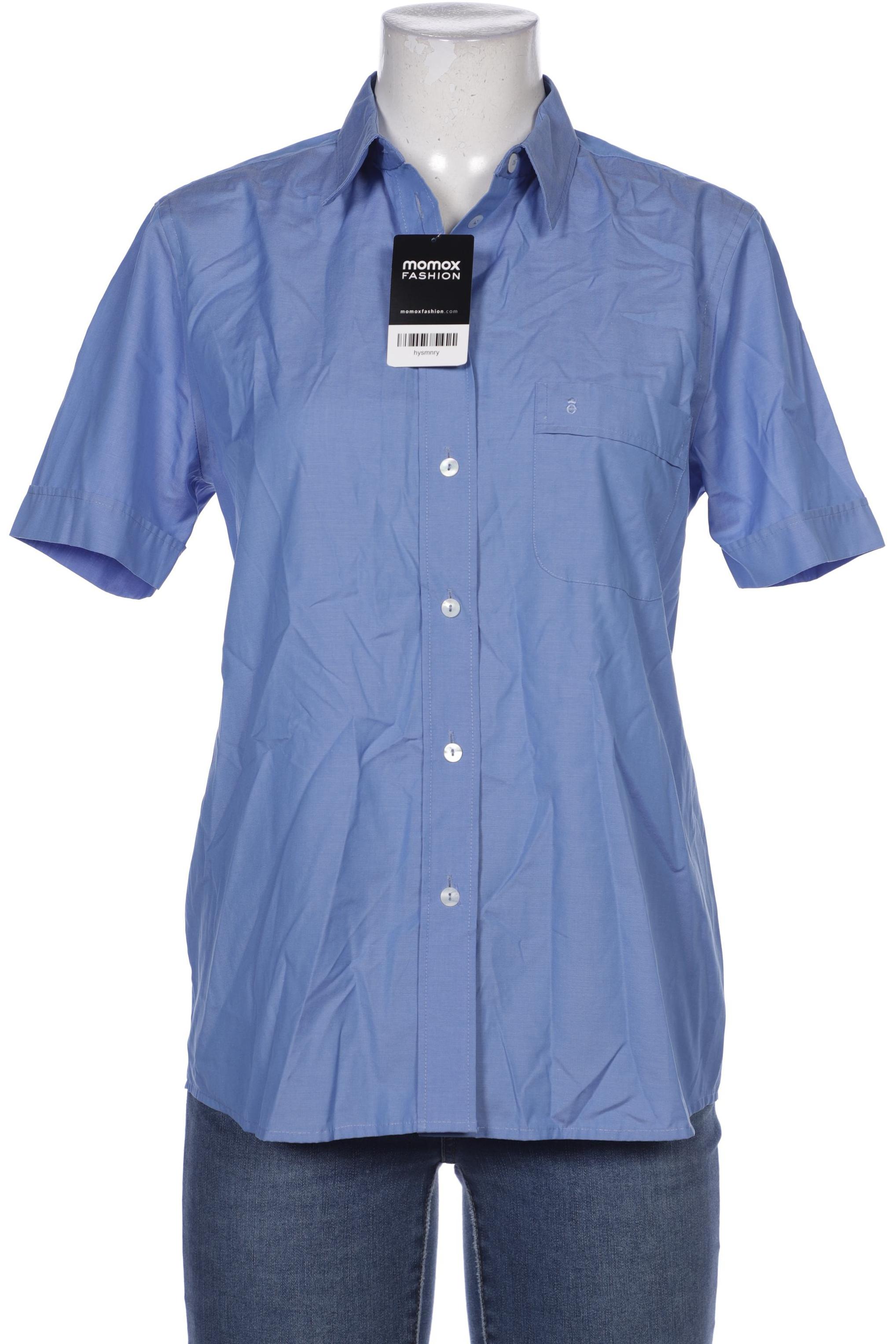 

eterna Damen Bluse, blau, Gr. 44