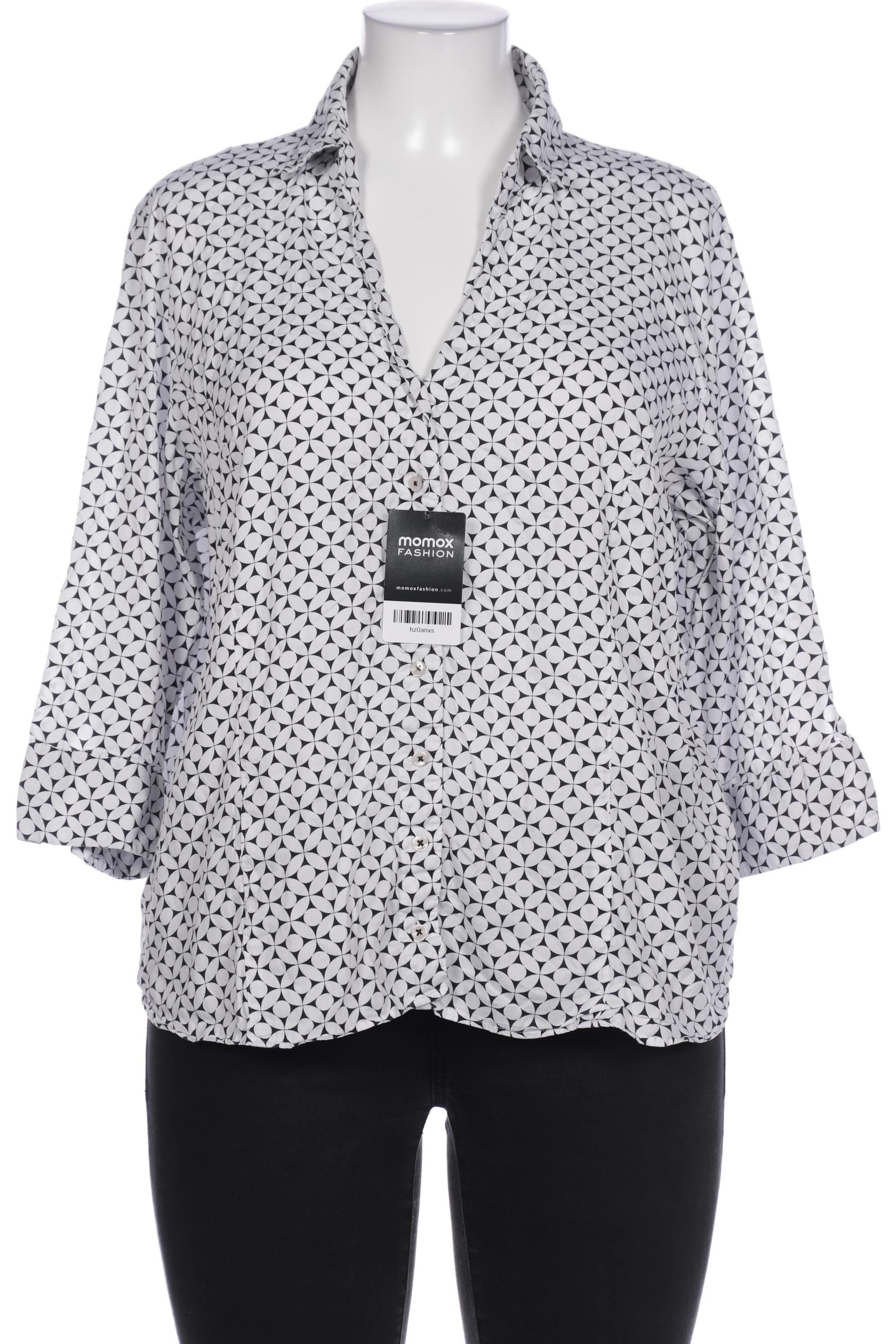 

eterna Damen Bluse, weiß, Gr. 48