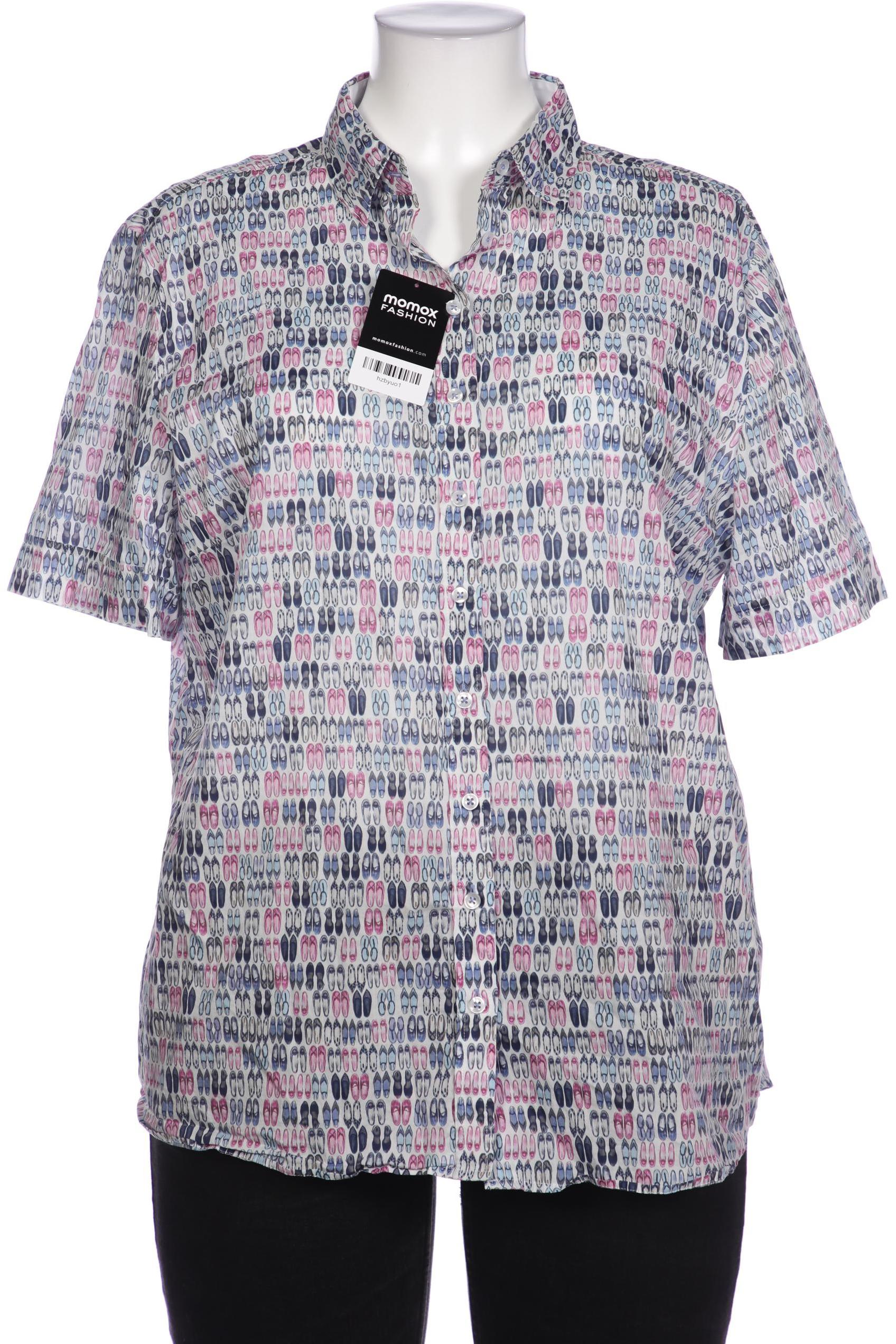 

eterna Damen Bluse, blau, Gr. 46