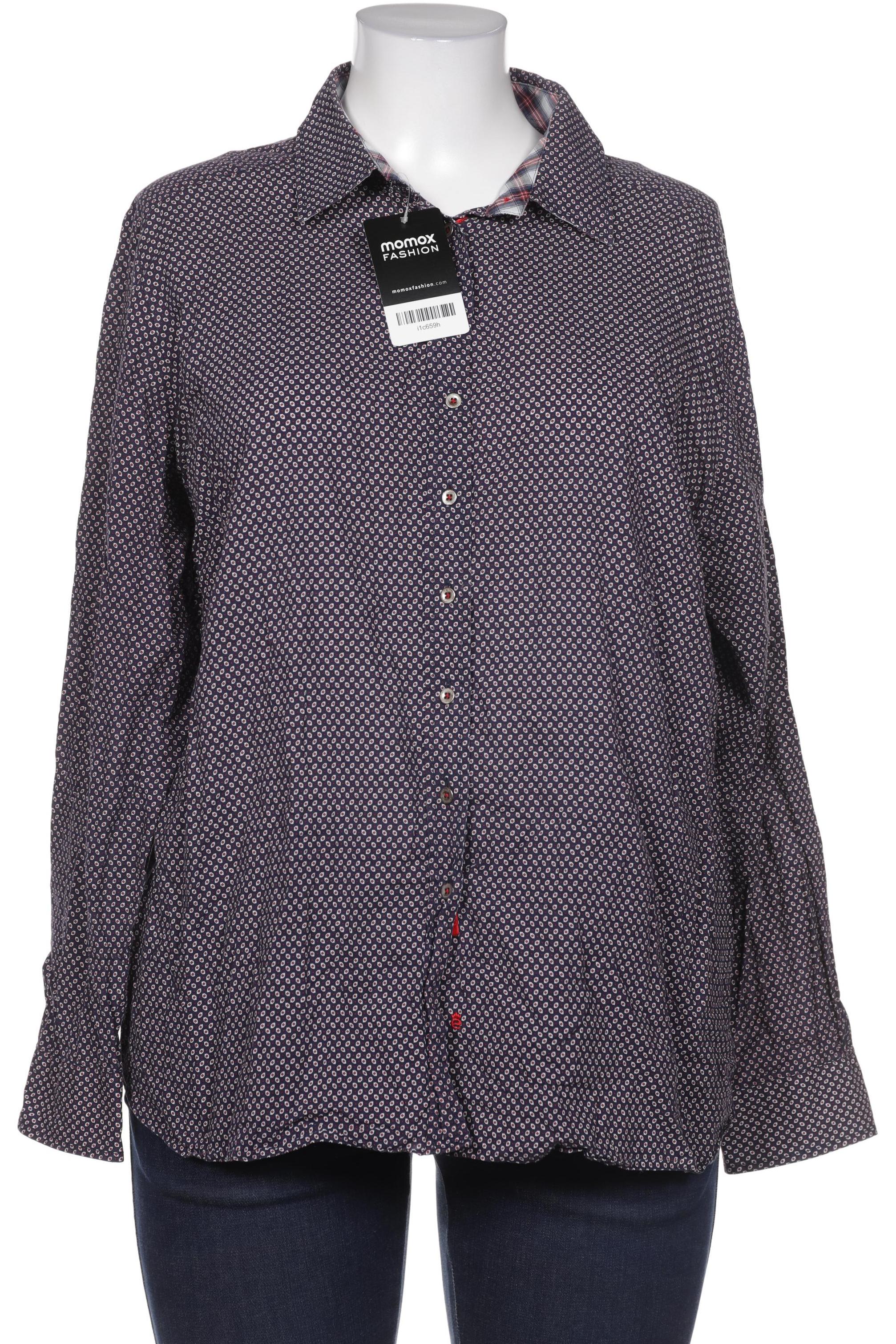 

eterna Damen Bluse, marineblau, Gr. 48