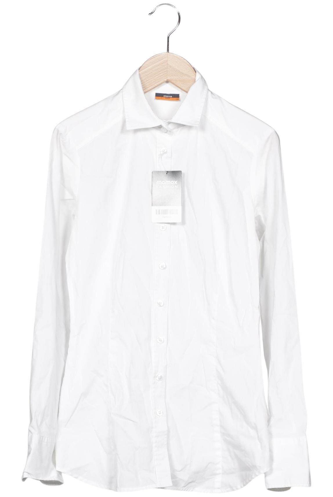 

eterna Damen Bluse, weiß, Gr. 34