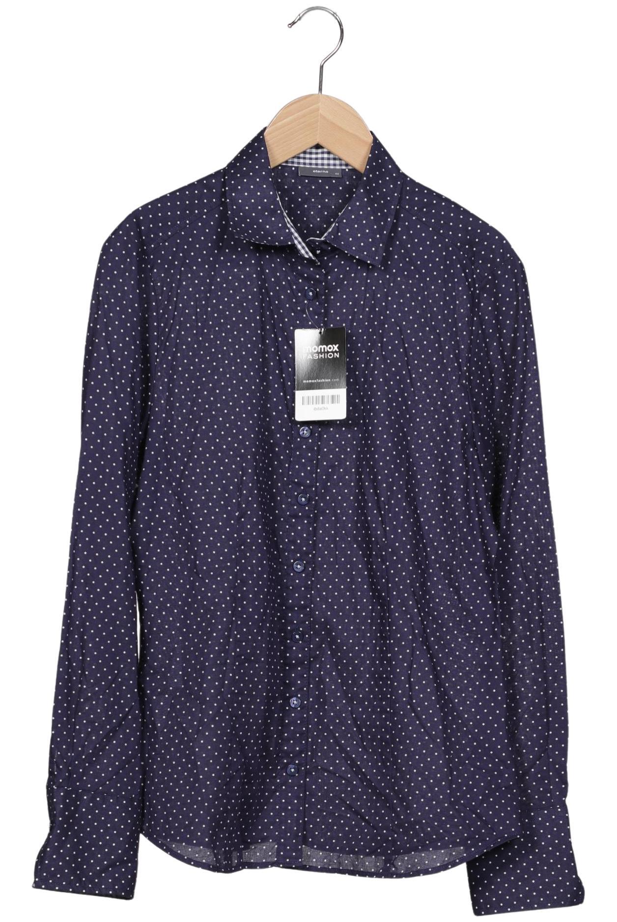 

eterna Damen Bluse, marineblau, Gr. 40