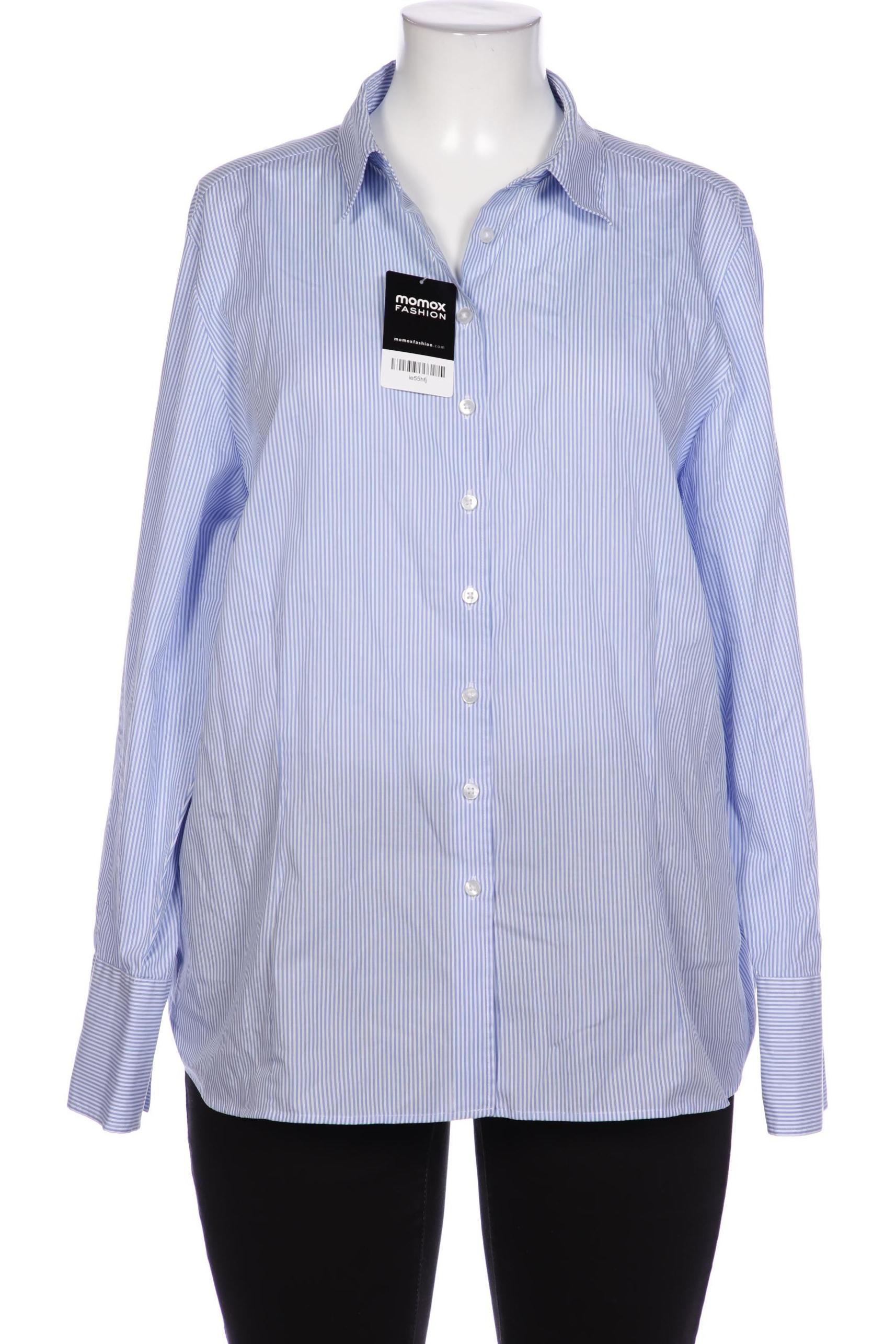 

eterna Damen Bluse, blau, Gr. 50