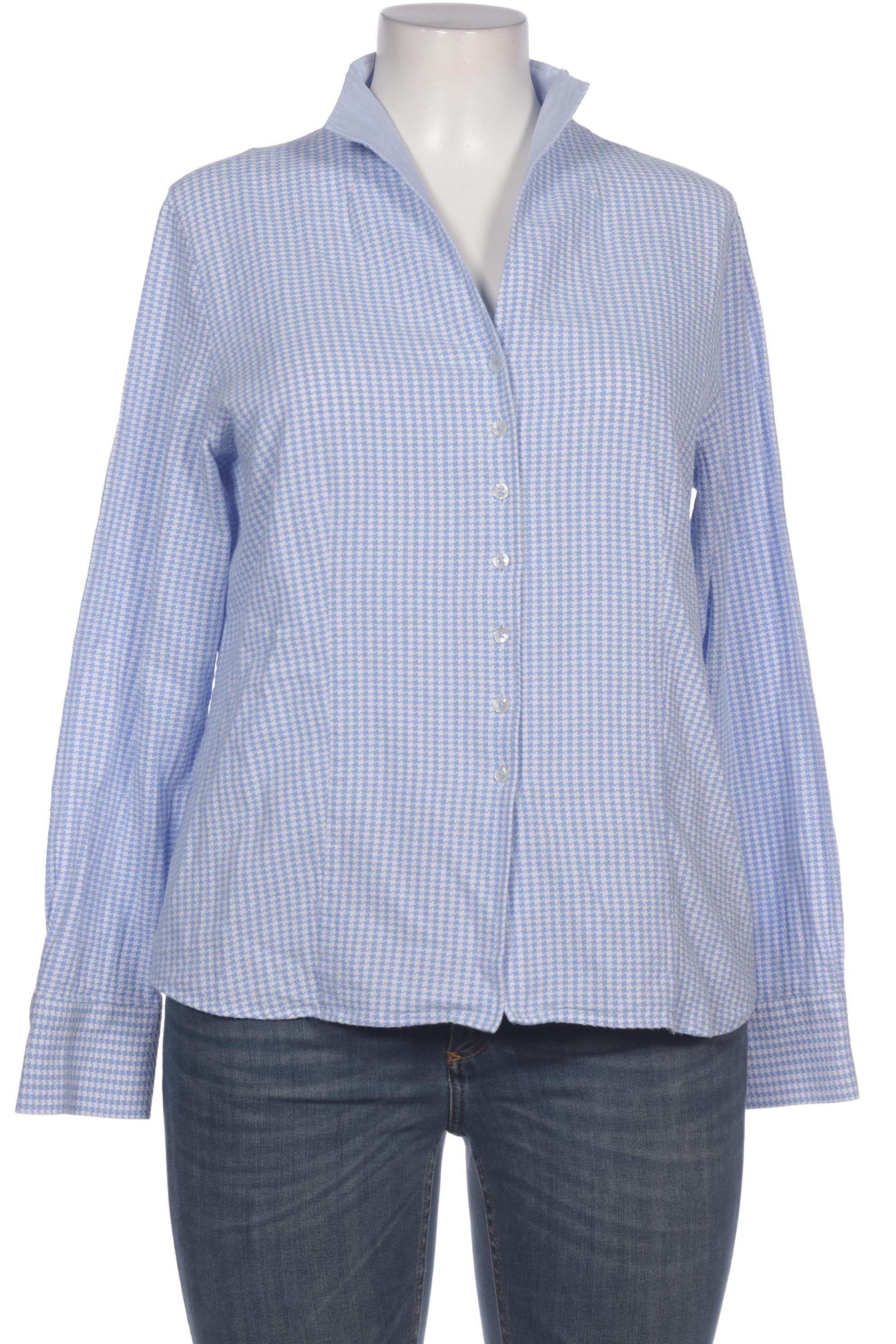 

eterna Damen Bluse, blau, Gr. 44