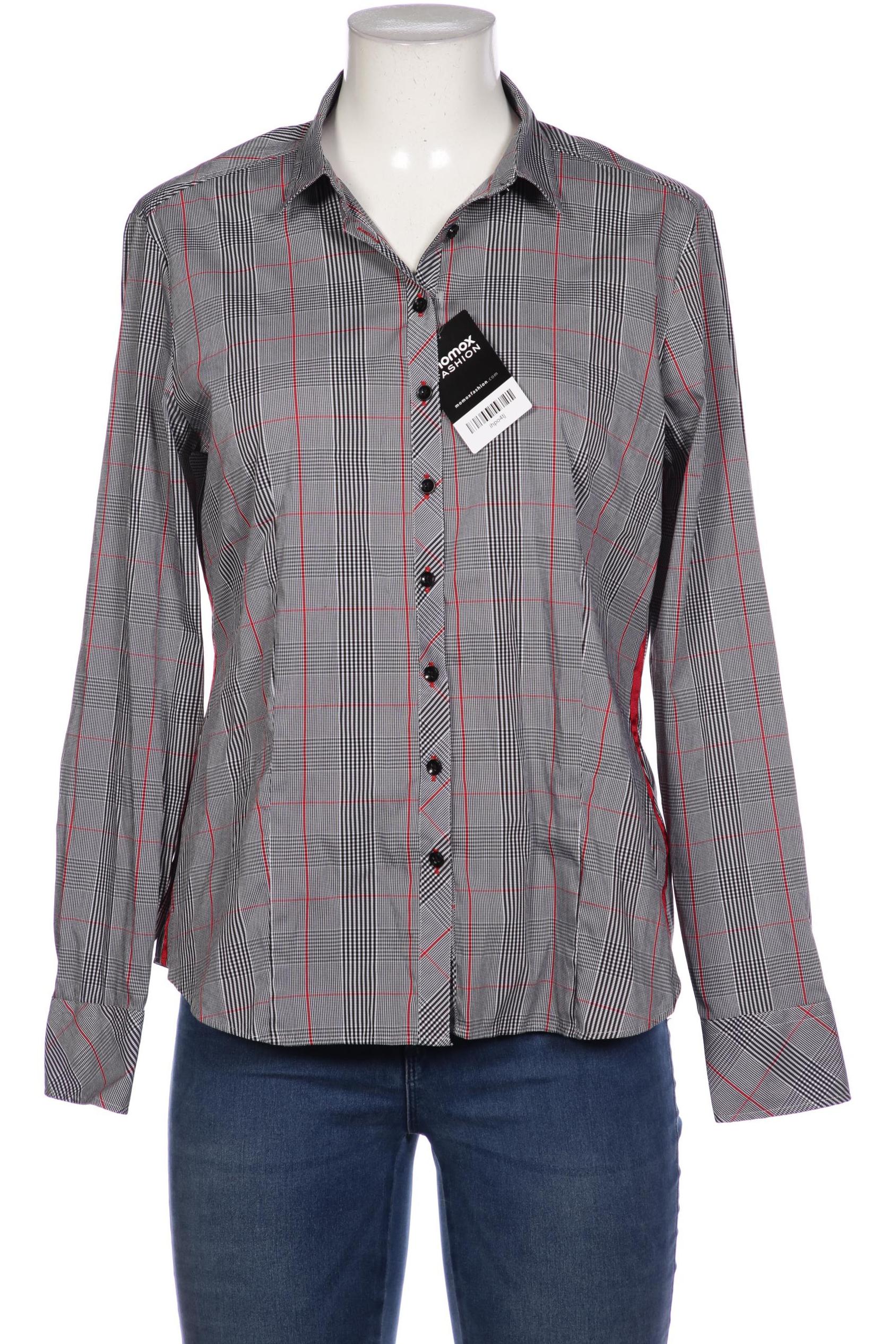 

eterna Damen Bluse, grau, Gr. 40