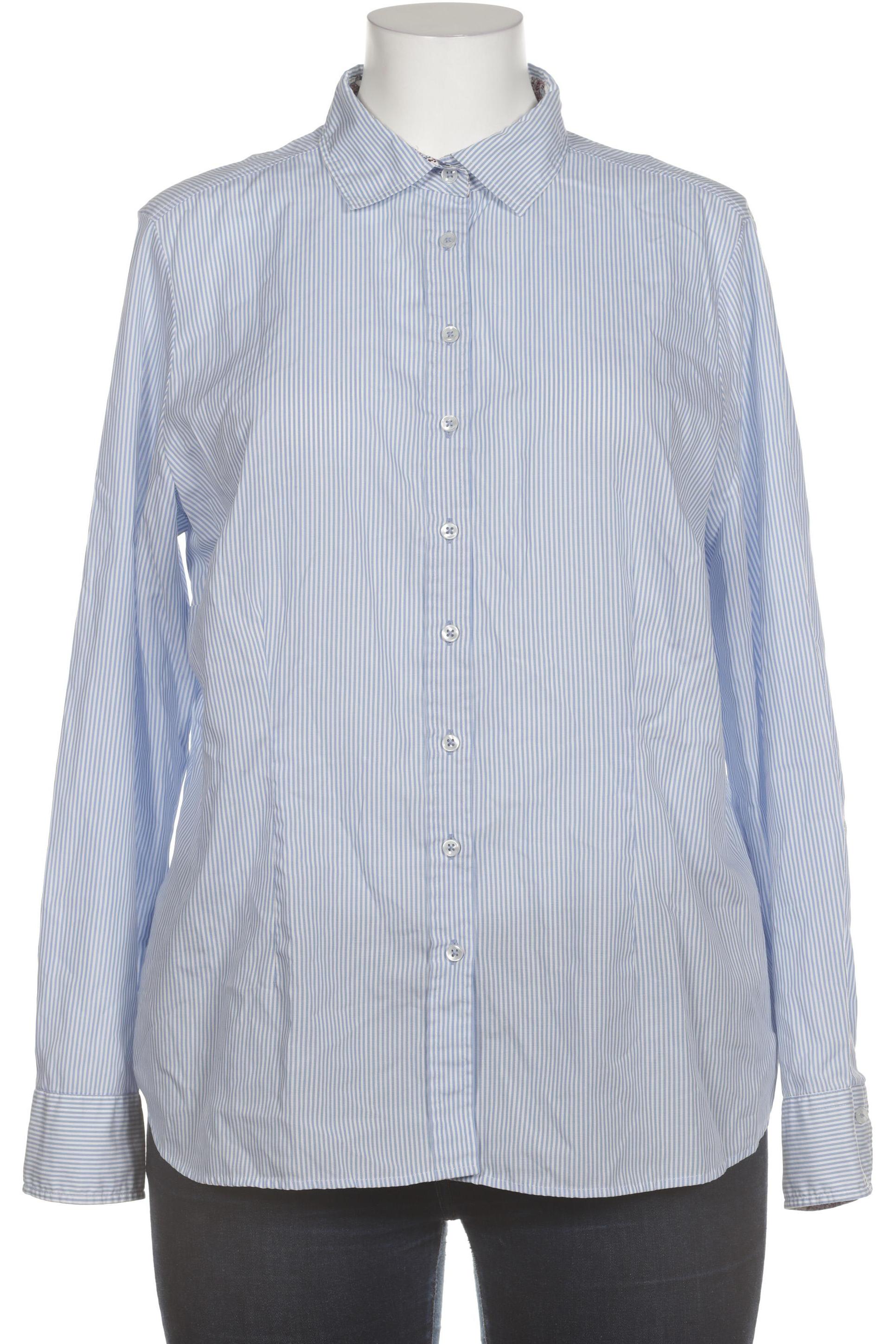 

eterna Damen Bluse, blau, Gr. 46