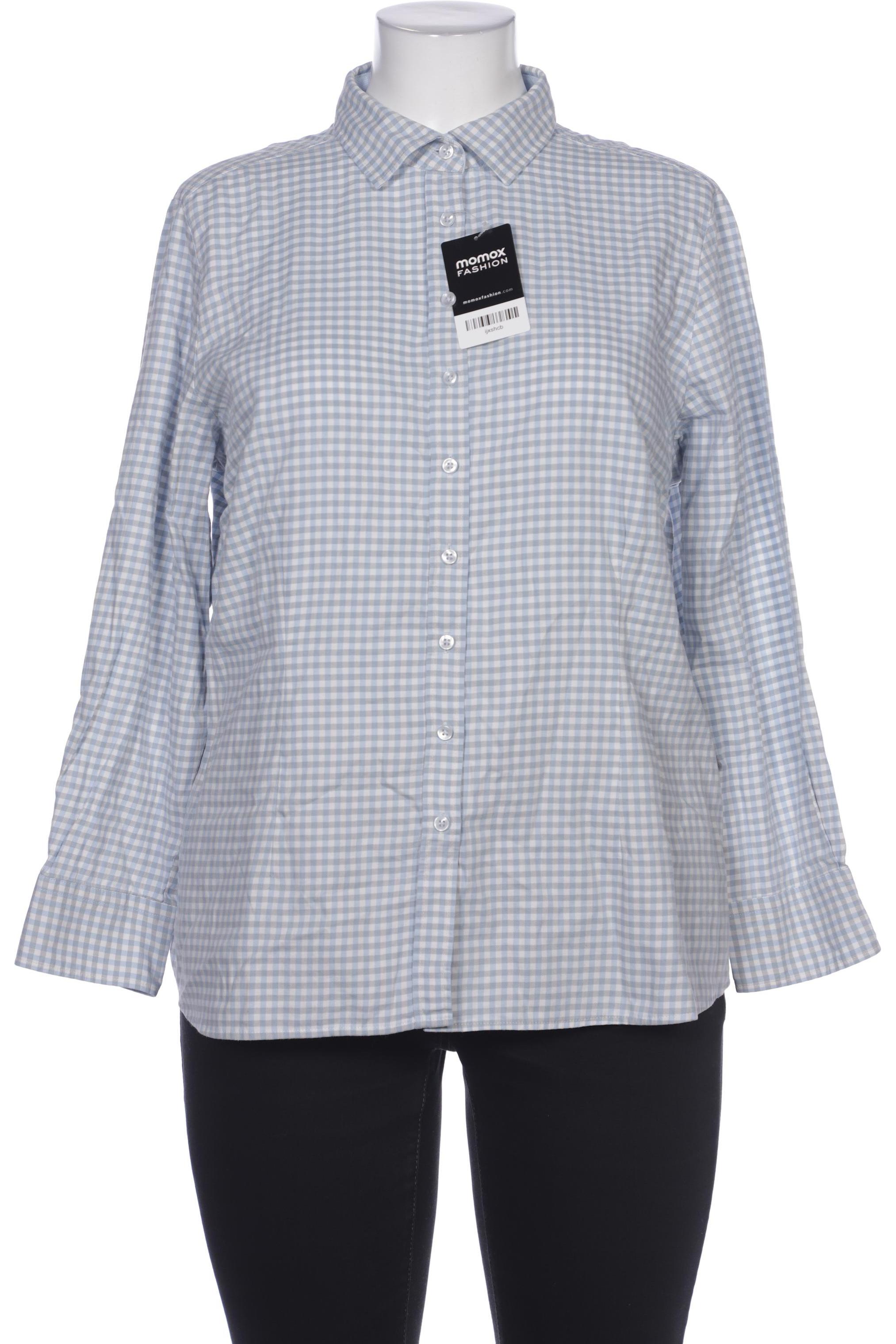 

eterna Damen Bluse, hellblau, Gr. 46