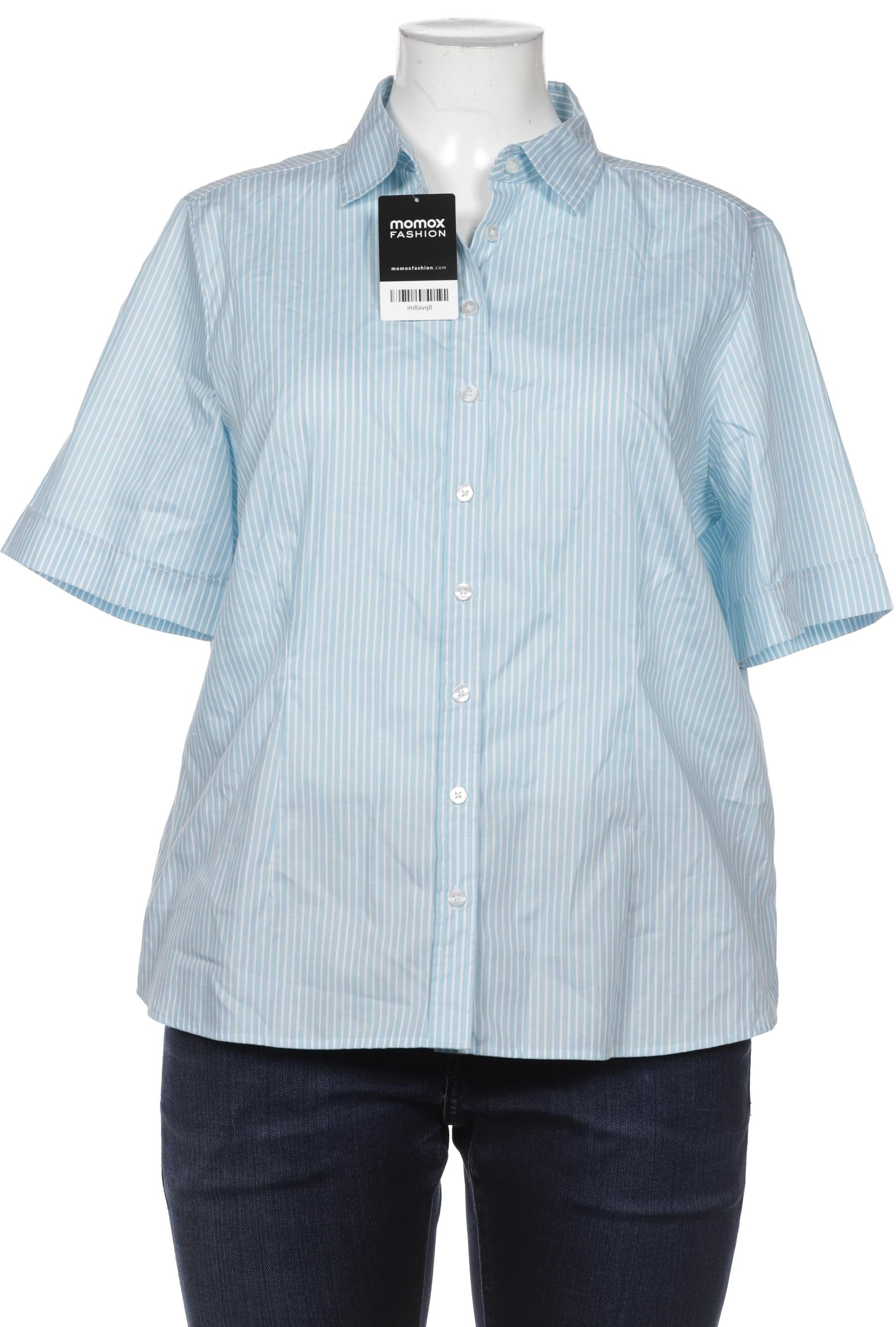 

eterna Damen Bluse, blau, Gr. 44