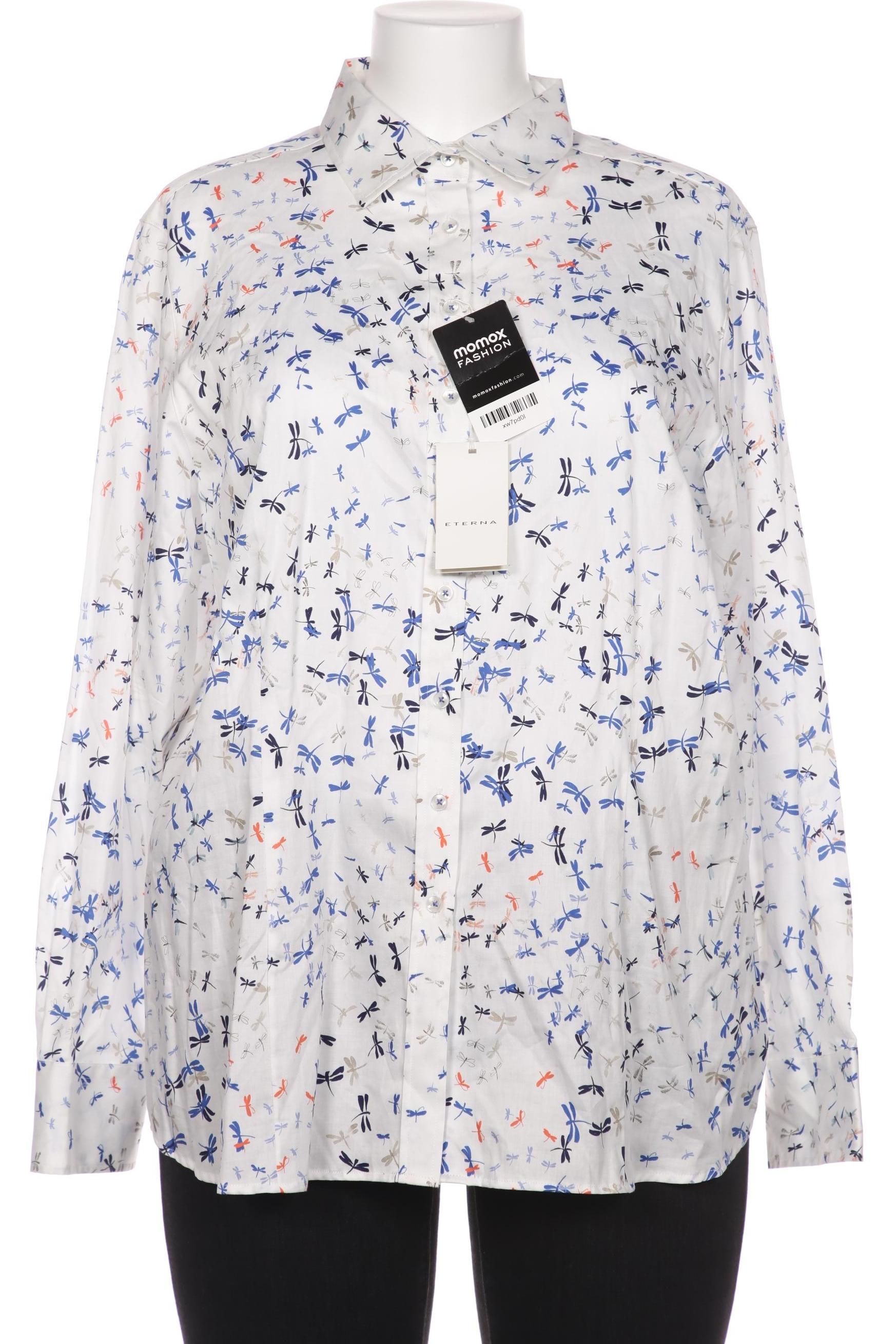 

eterna Damen Bluse, weiß, Gr. 48