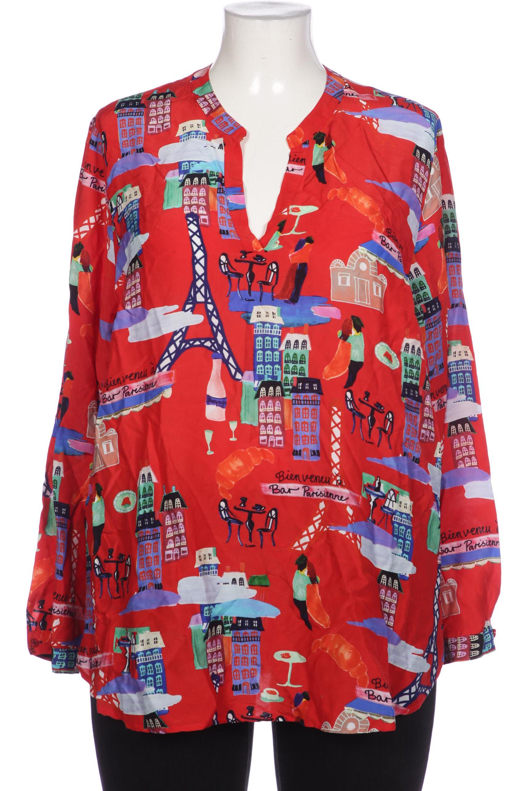 

eterna Damen Bluse, rot, Gr. 44