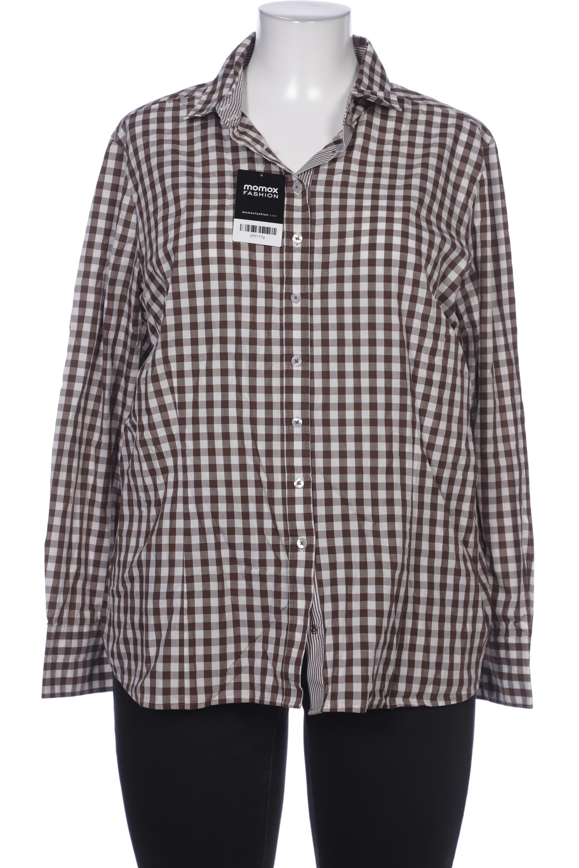 

eterna Damen Bluse, braun, Gr. 48