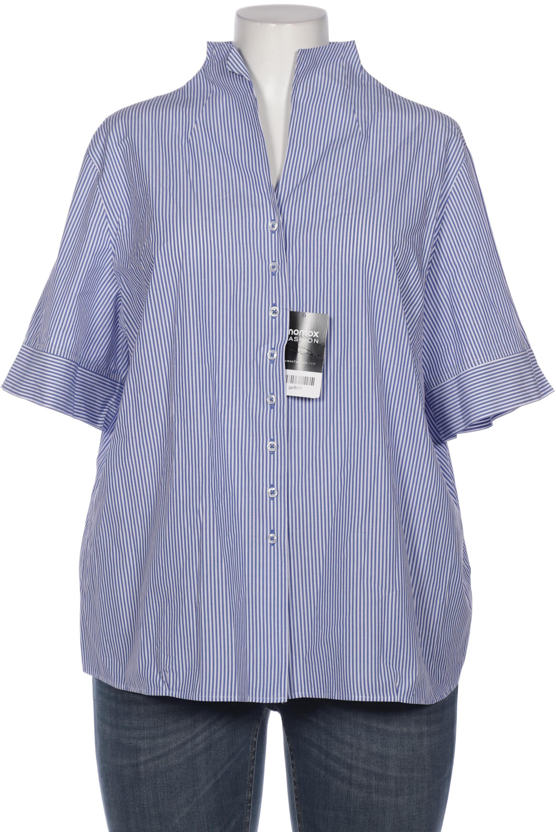 

eterna Damen Bluse, blau, Gr. 50