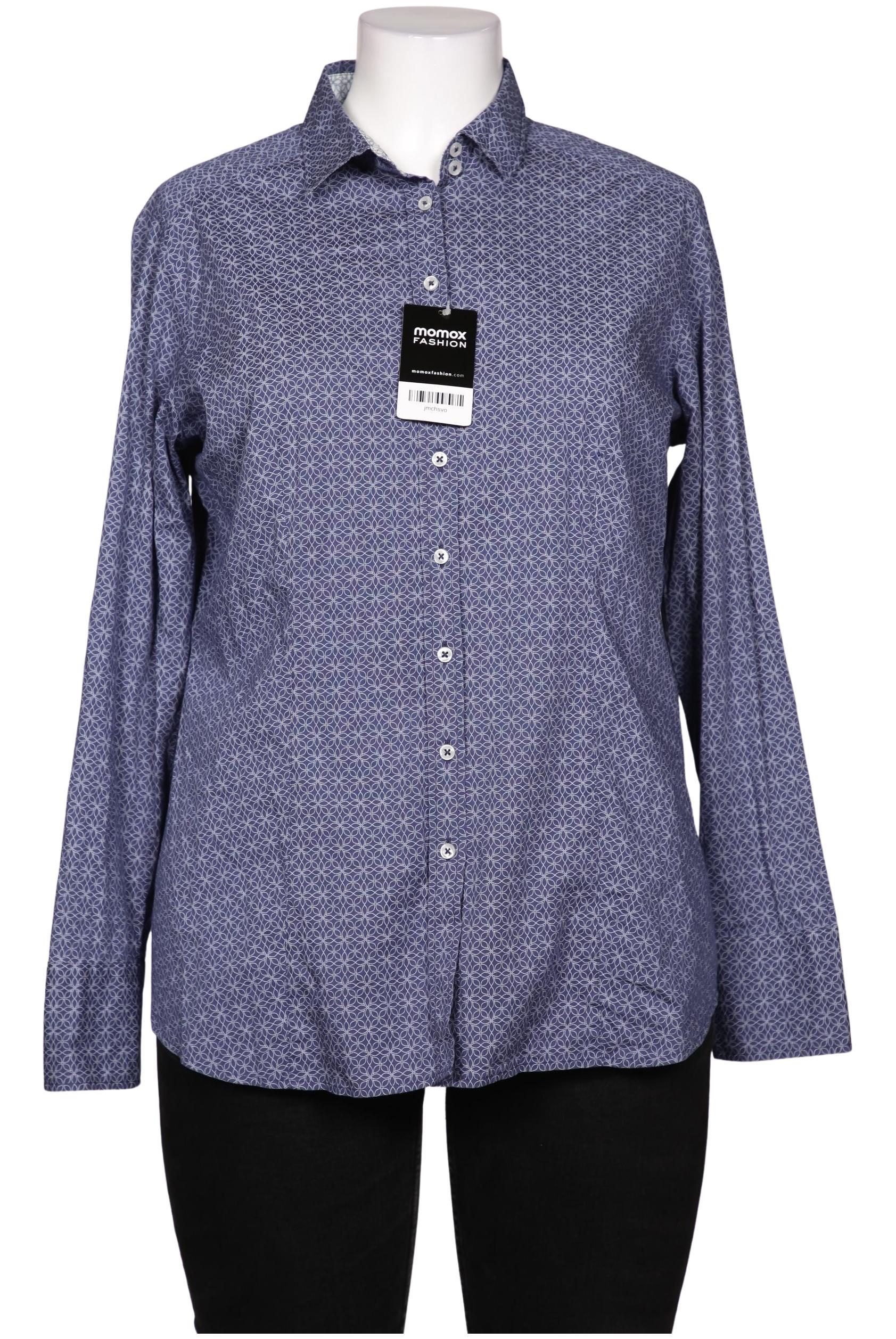 

eterna Damen Bluse, blau, Gr. 44