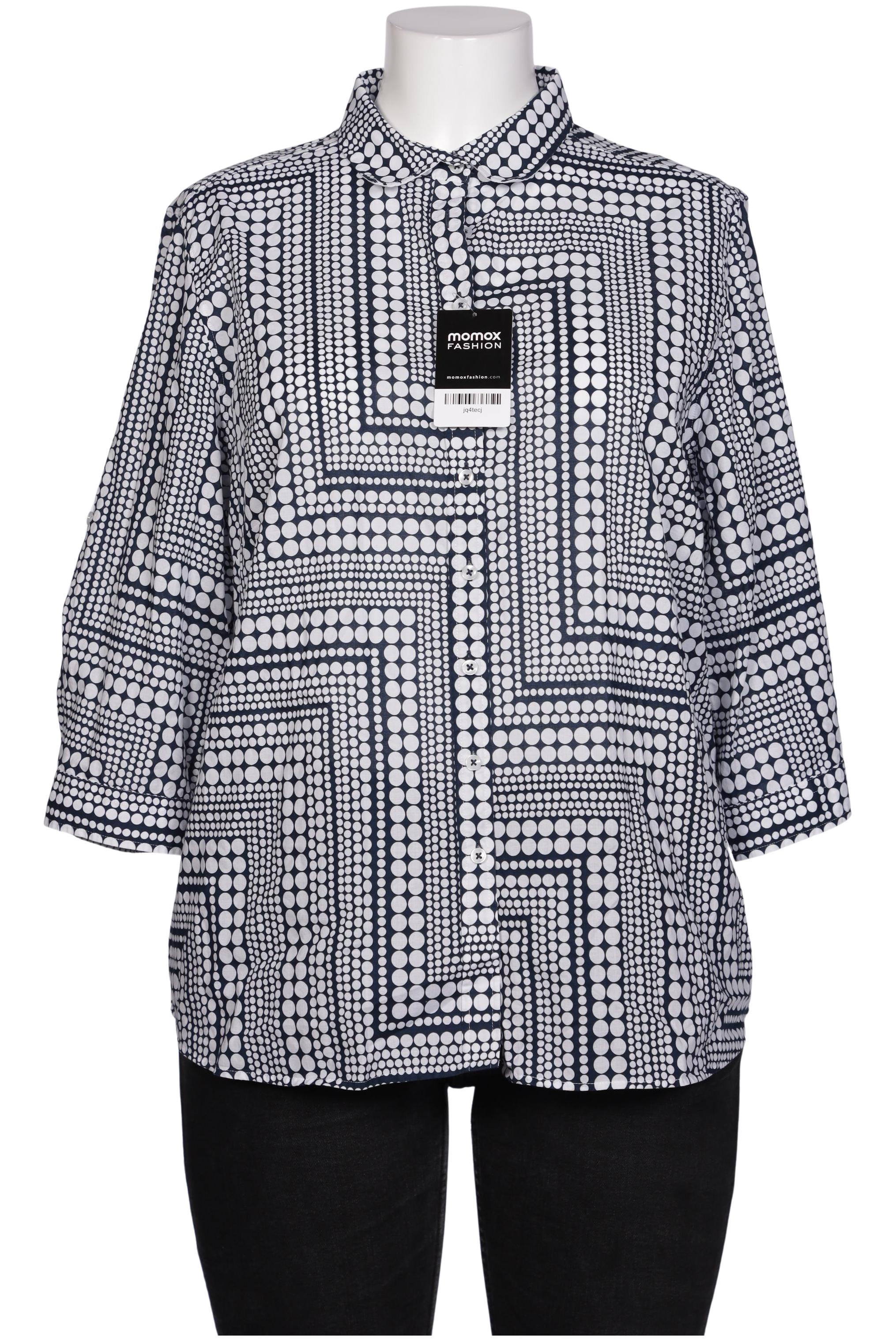 

eterna Damen Bluse, marineblau, Gr. 48
