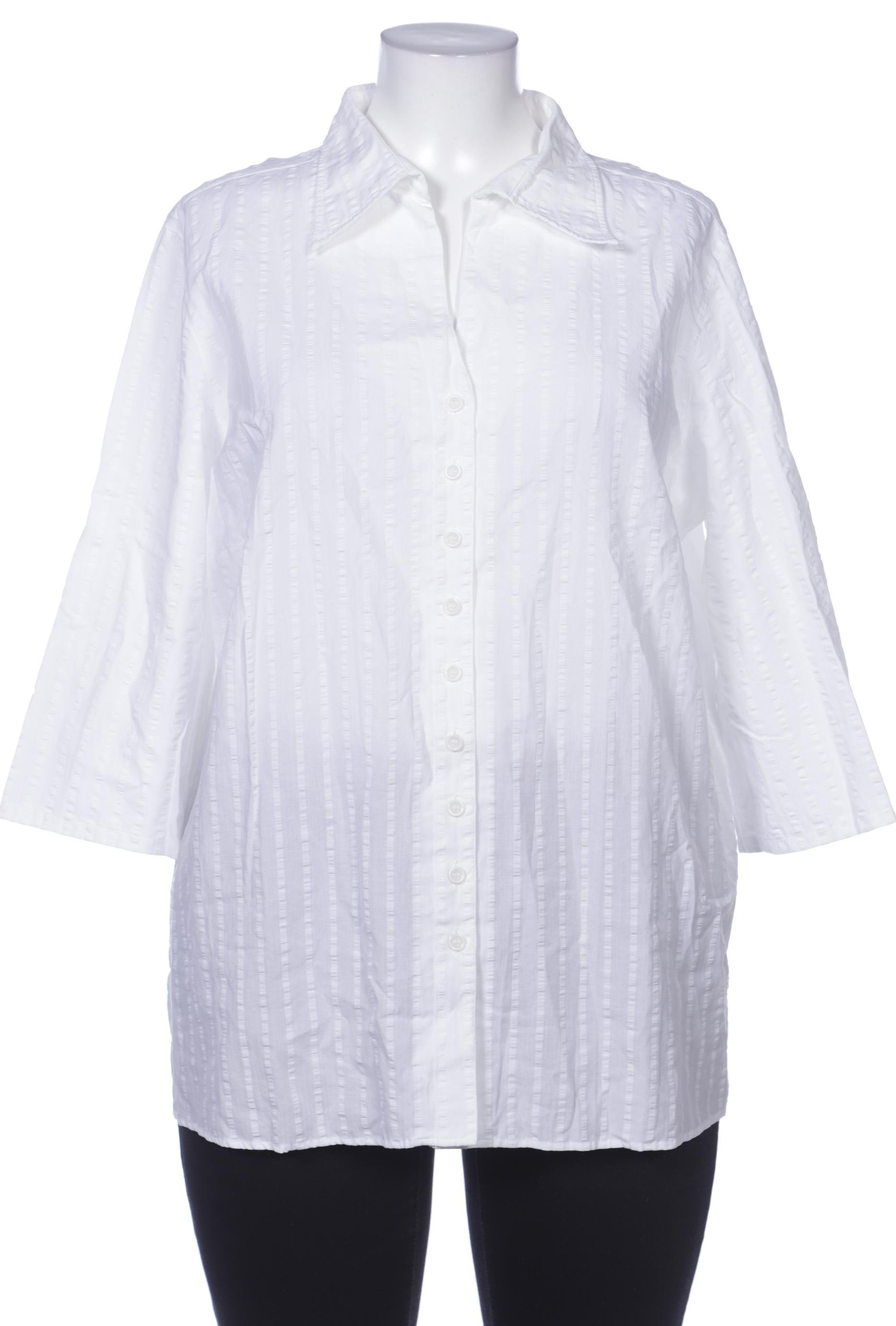 

eterna Damen Bluse, weiß, Gr. 48