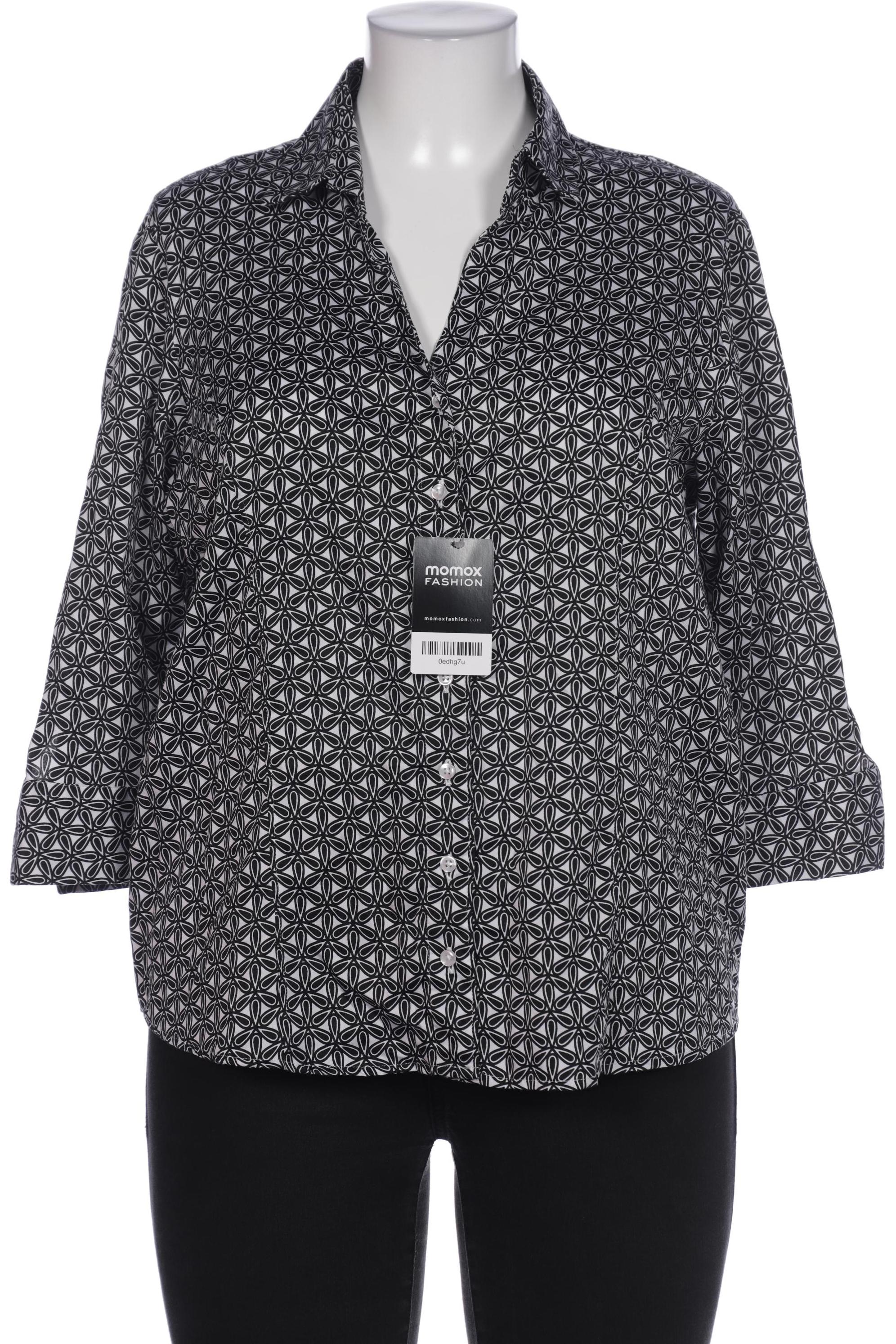

eterna Damen Bluse, schwarz, Gr. 46