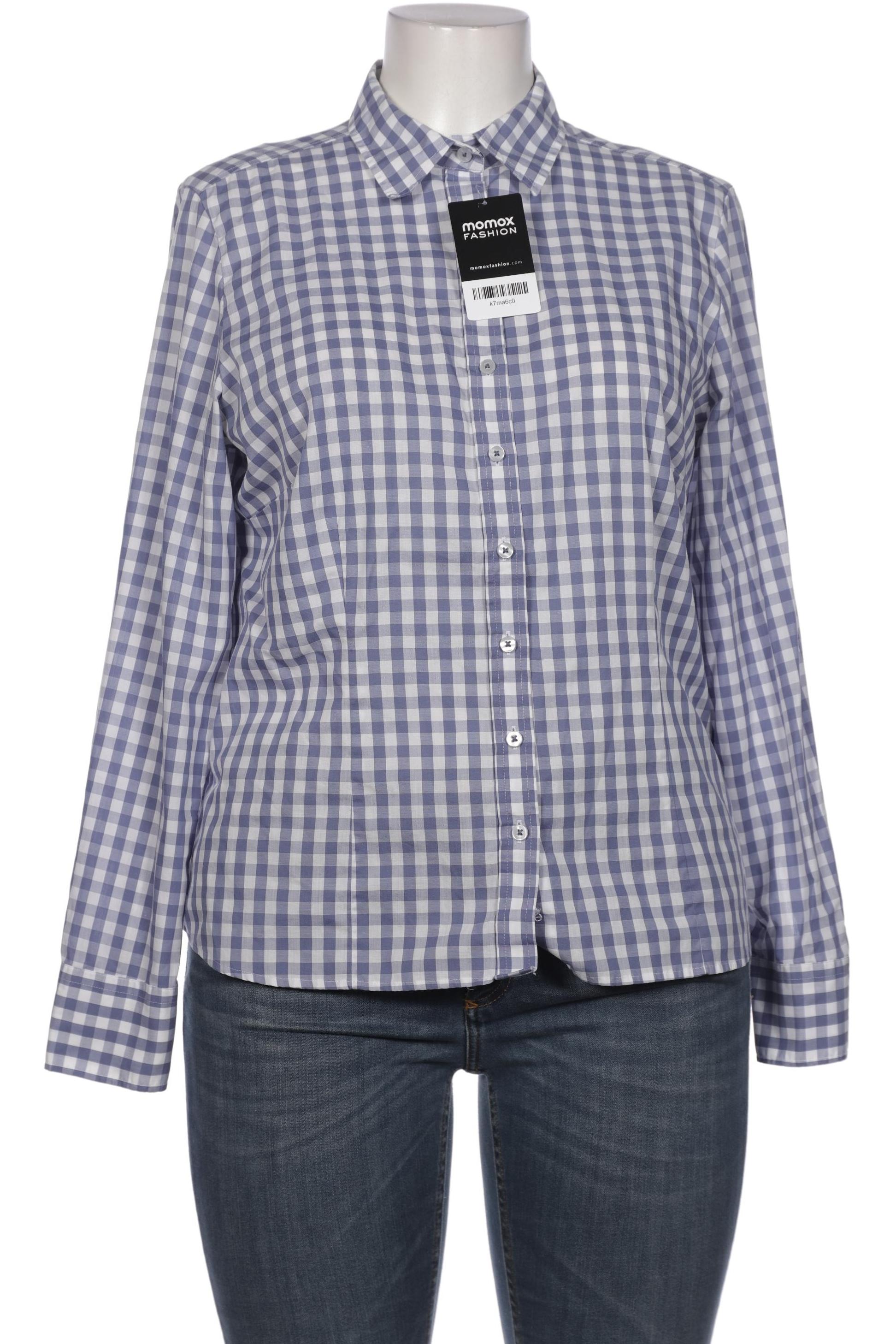 

eterna Damen Bluse, blau, Gr. 44