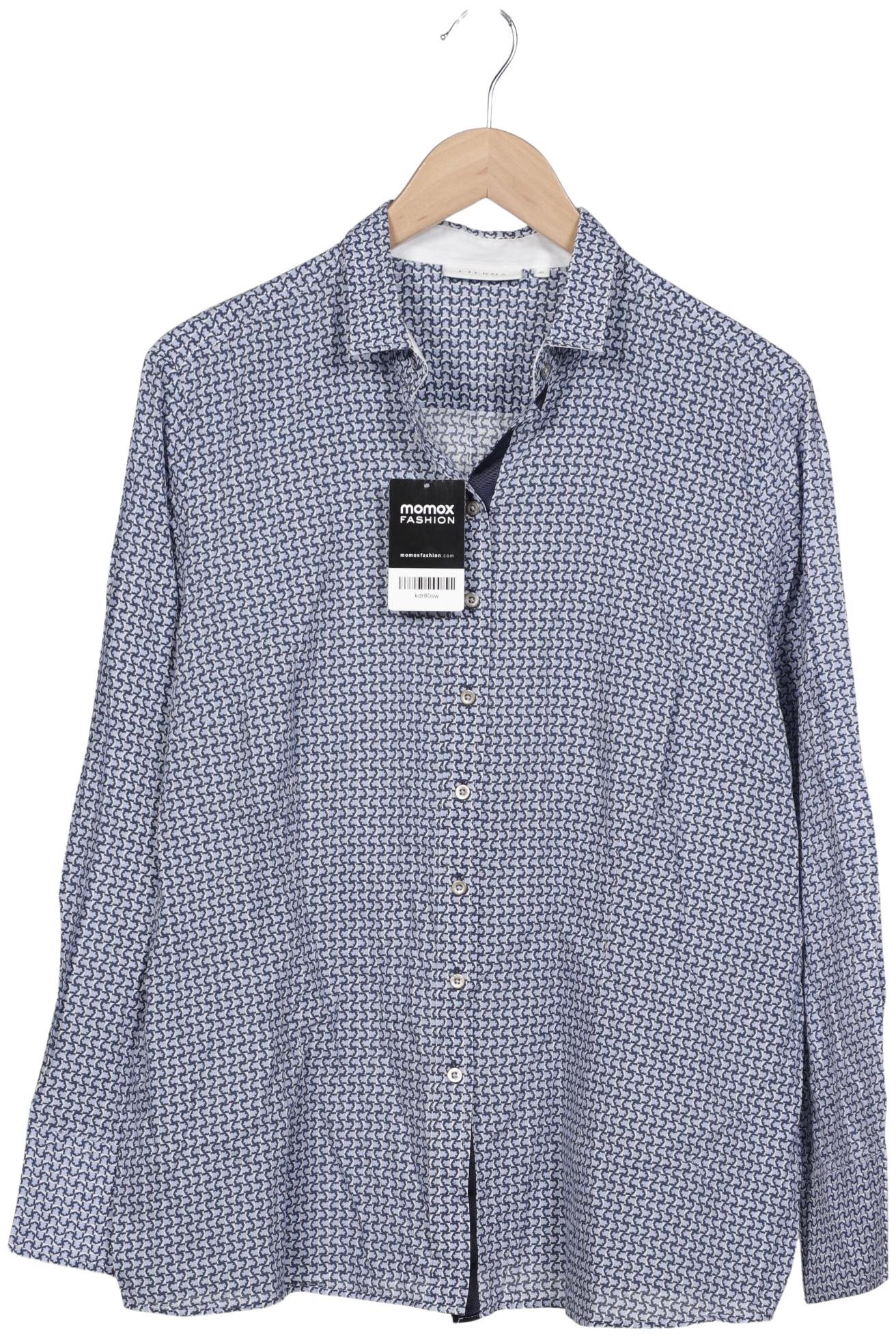 

eterna Damen Bluse, blau, Gr. 46