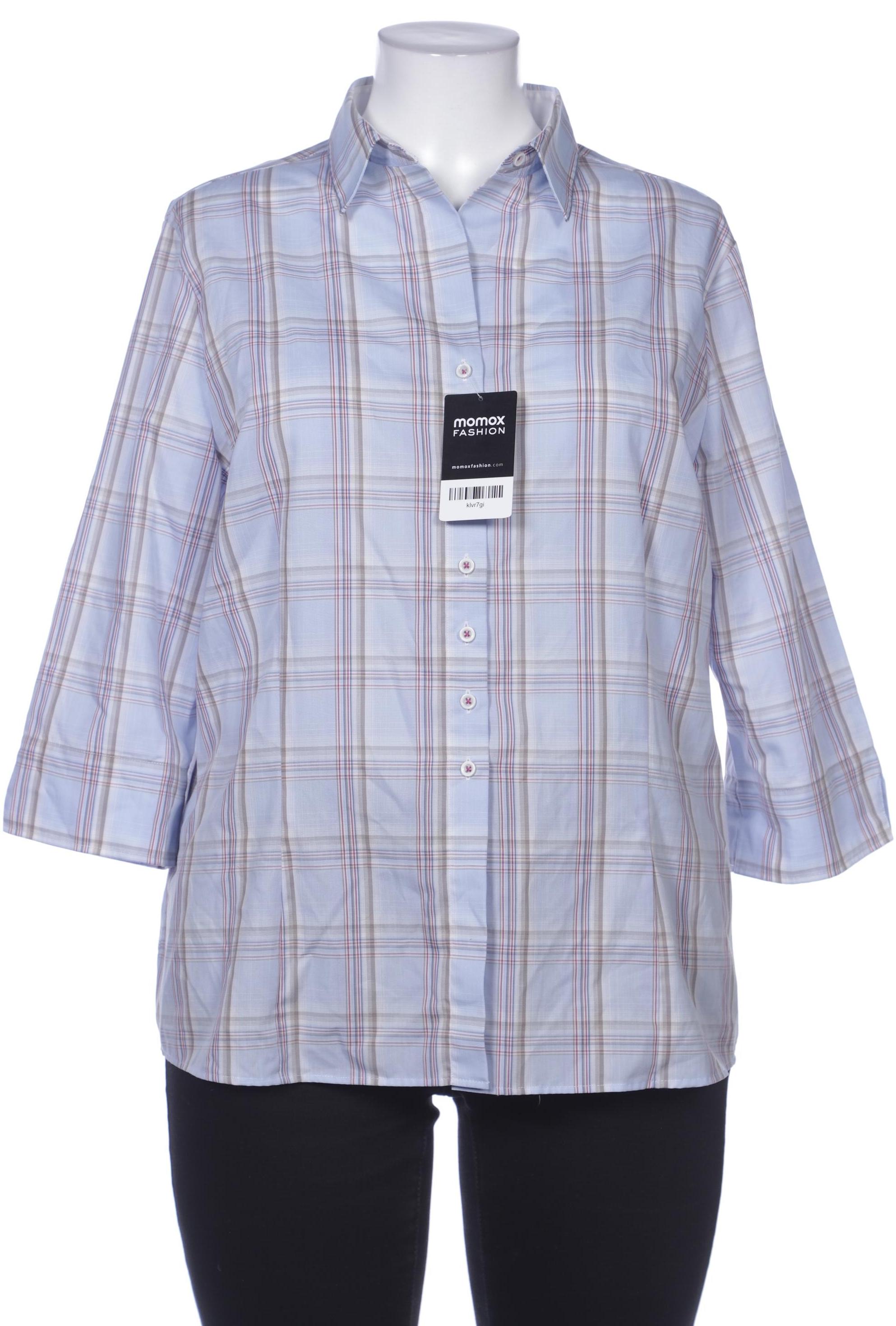 

eterna Damen Bluse, hellblau, Gr. 44