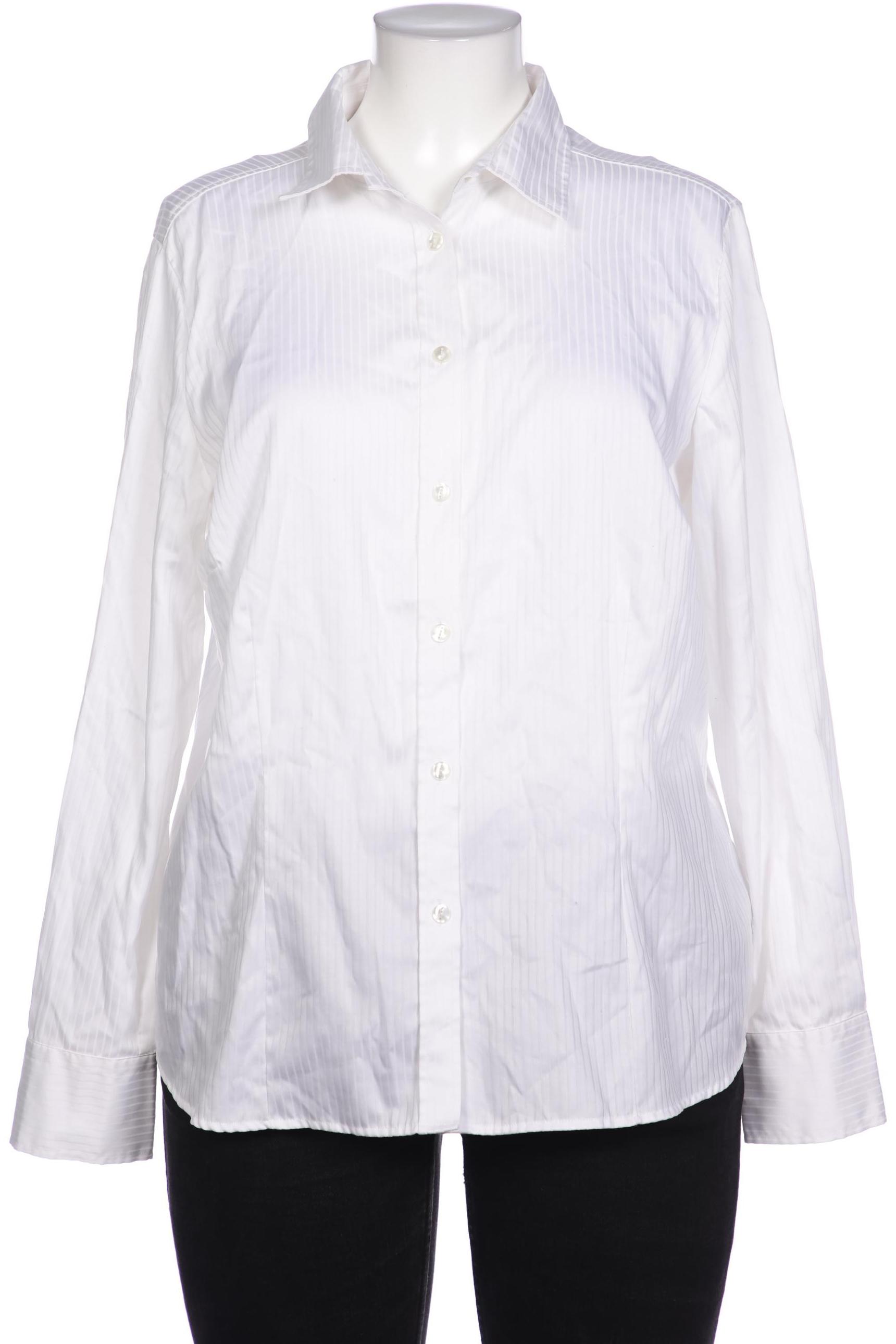 

eterna Damen Bluse, weiß, Gr. 46
