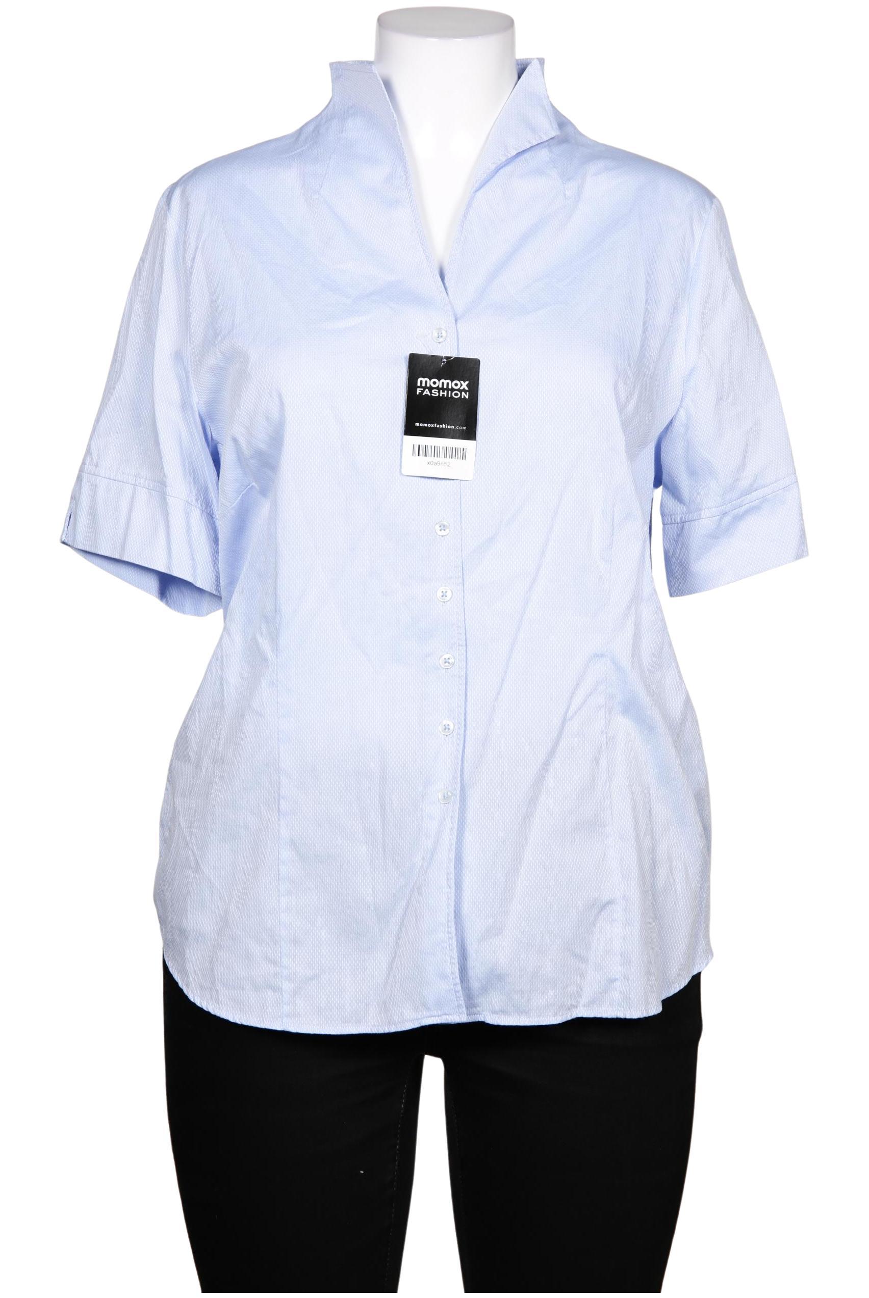 

eterna Damen Bluse, hellblau, Gr. 46