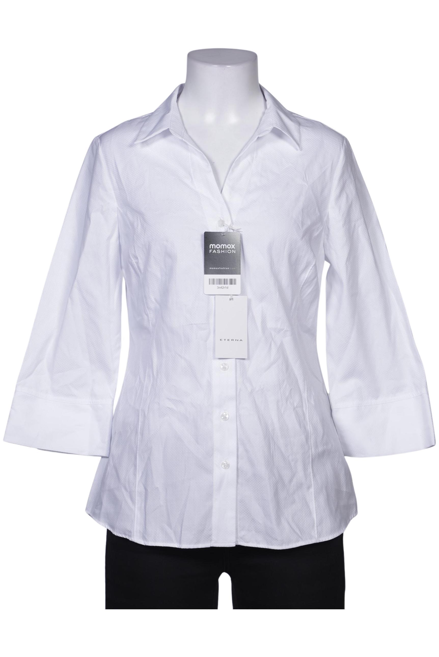 

eterna Damen Bluse, weiß, Gr. 34