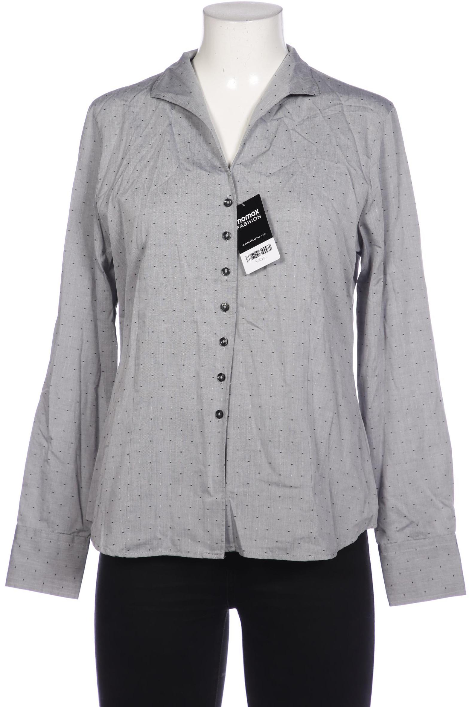 

eterna Damen Bluse, grau, Gr. 40