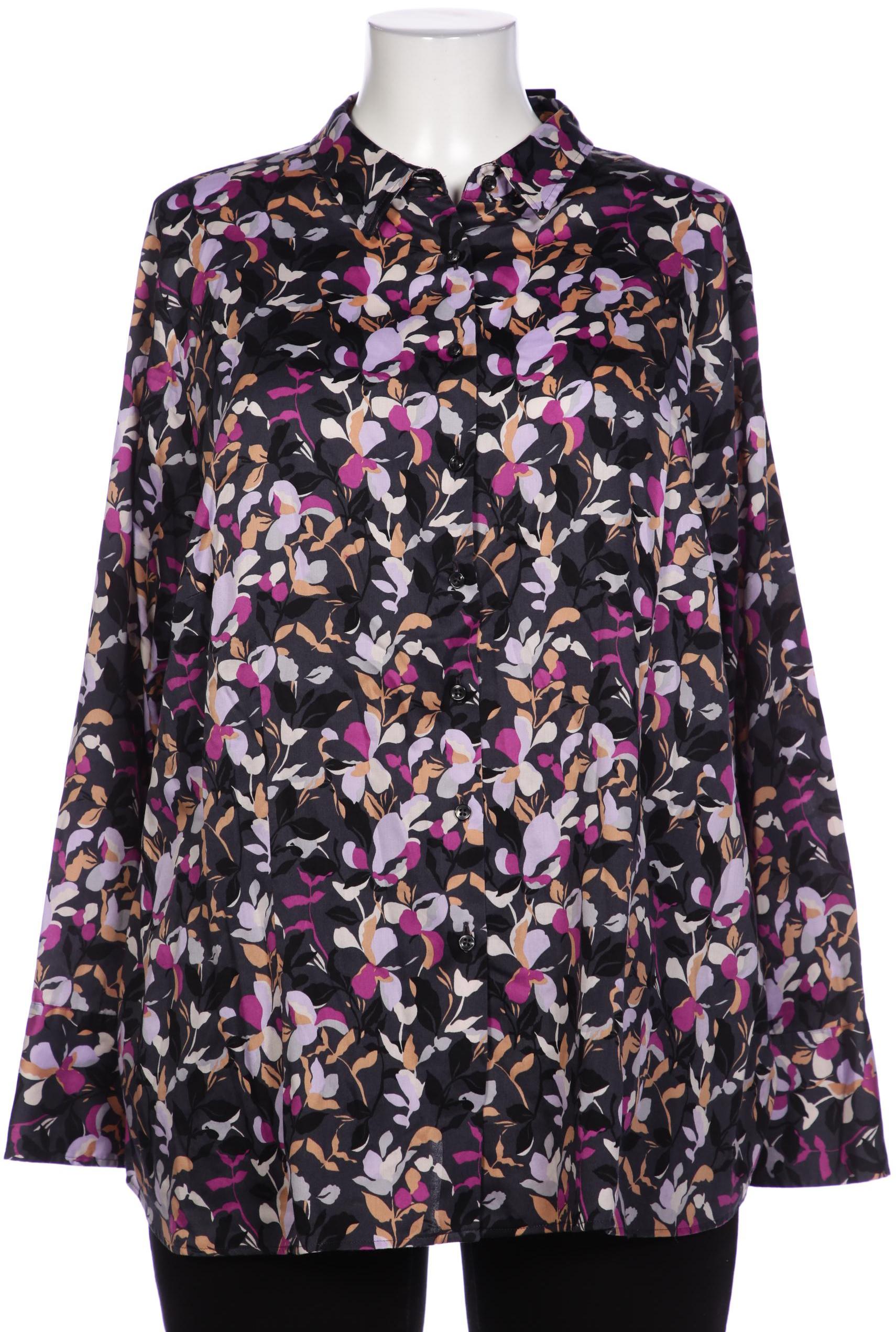 

eterna Damen Bluse, grau, Gr. 52