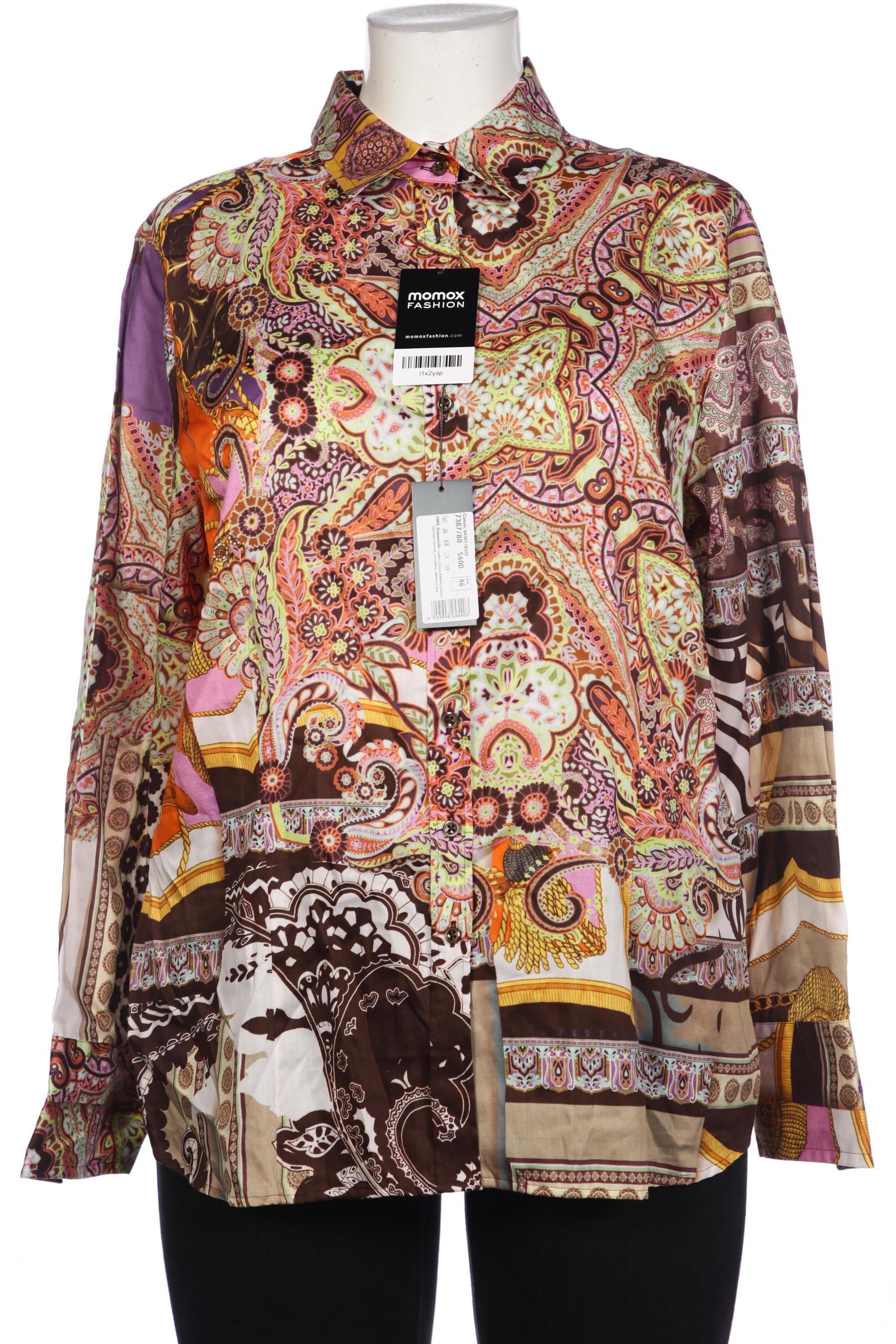 

eterna Damen Bluse, mehrfarbig, Gr. 46