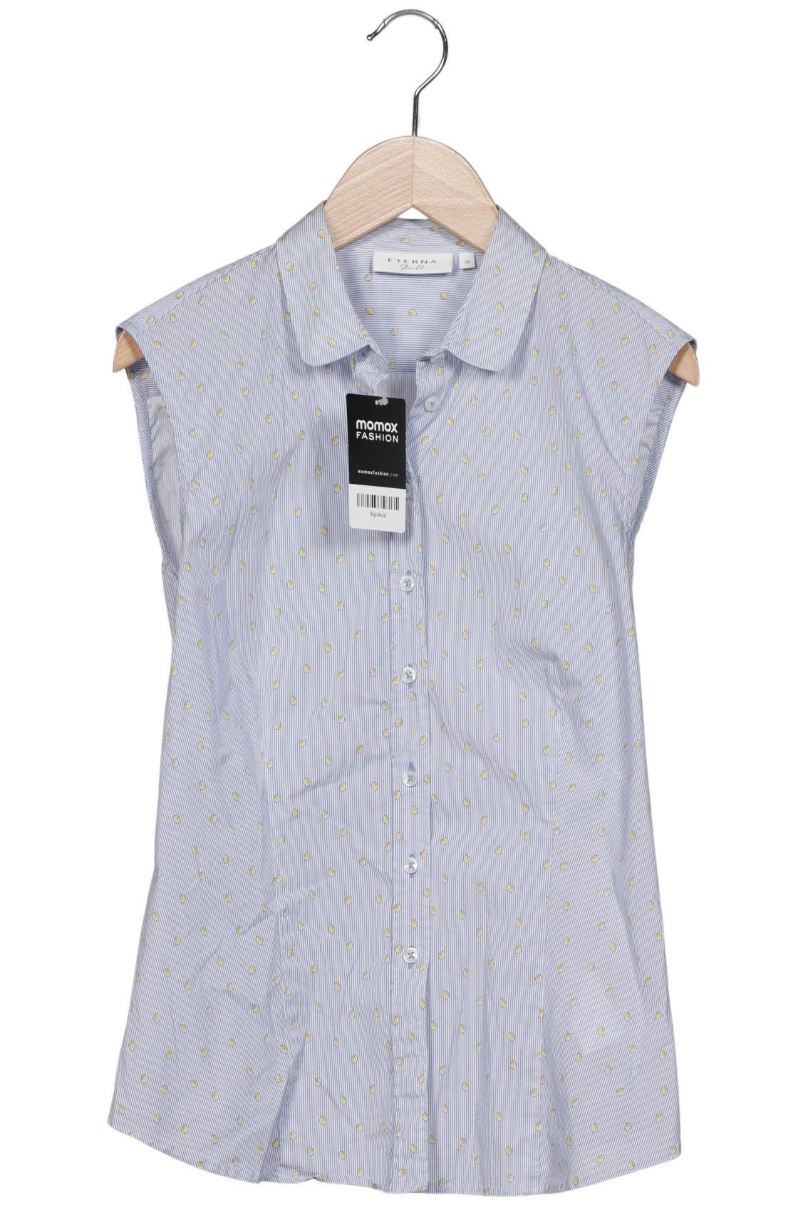 

eterna Damen Bluse, blau, Gr. 38