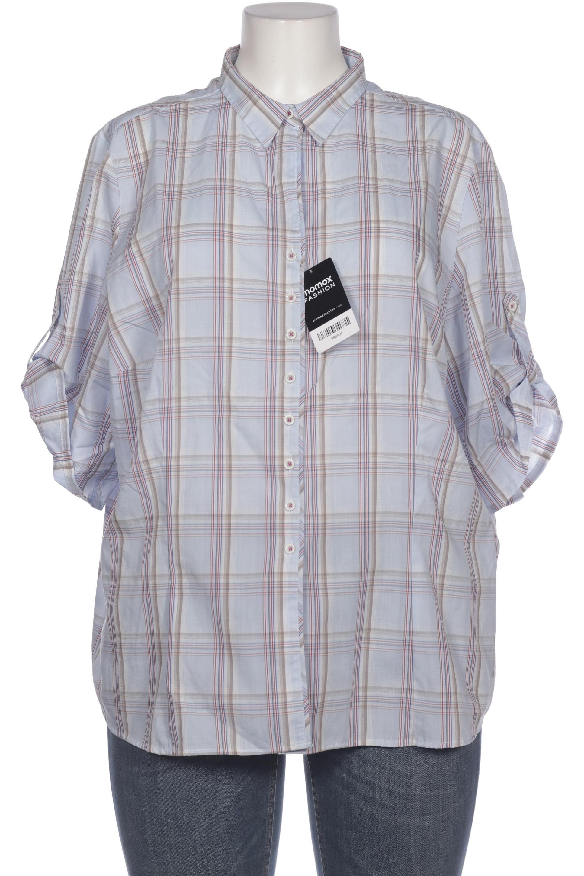 

eterna Damen Bluse, hellblau, Gr. 50