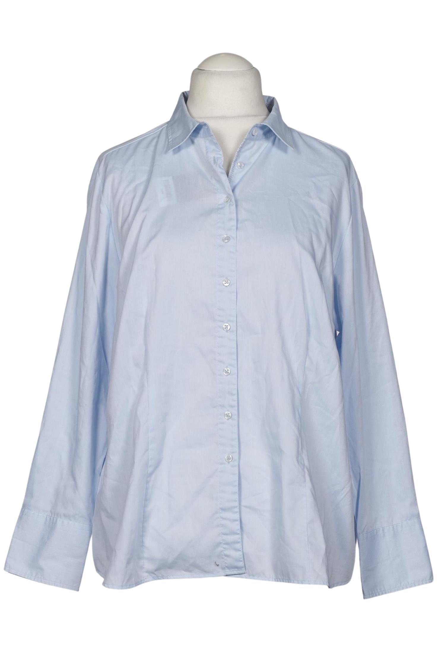 

eterna Damen Bluse, hellblau, Gr. 48
