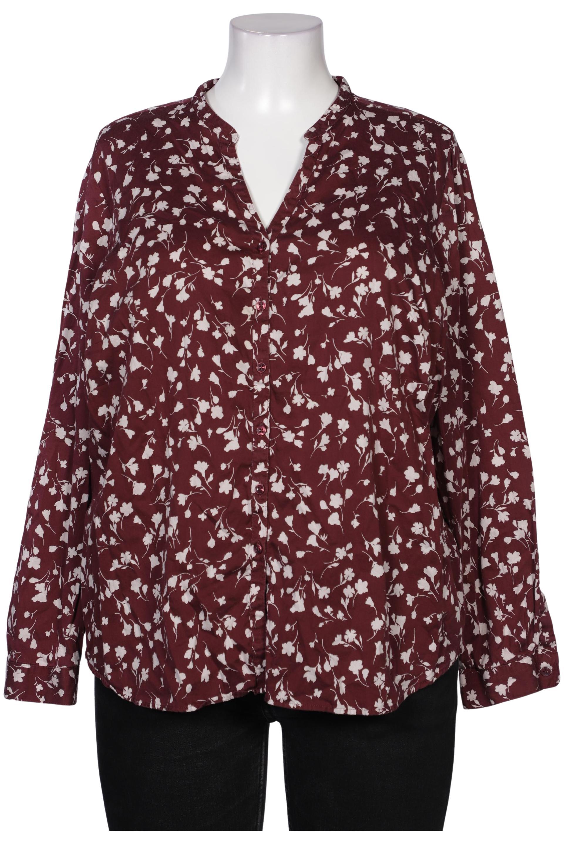 

eterna Damen Bluse, bordeaux, Gr. 48