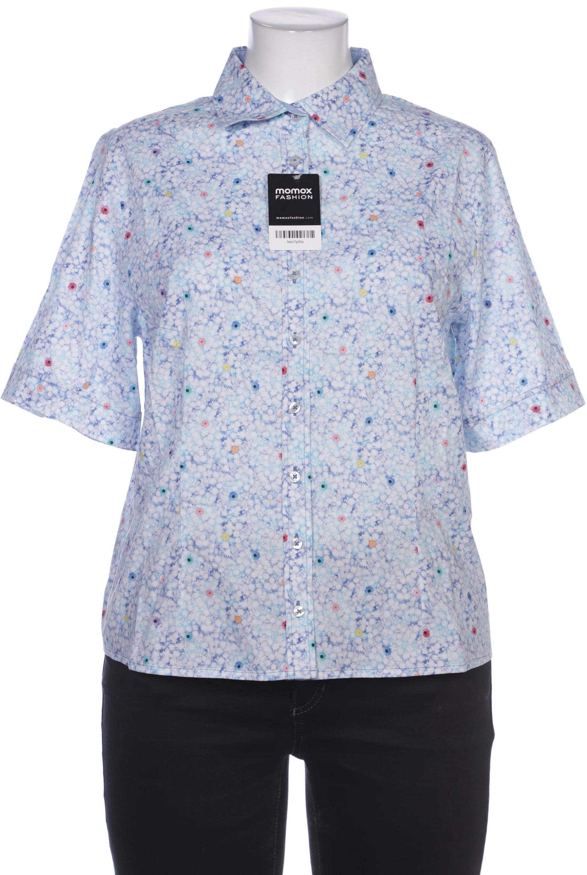 

eterna Damen Bluse, blau, Gr. 44