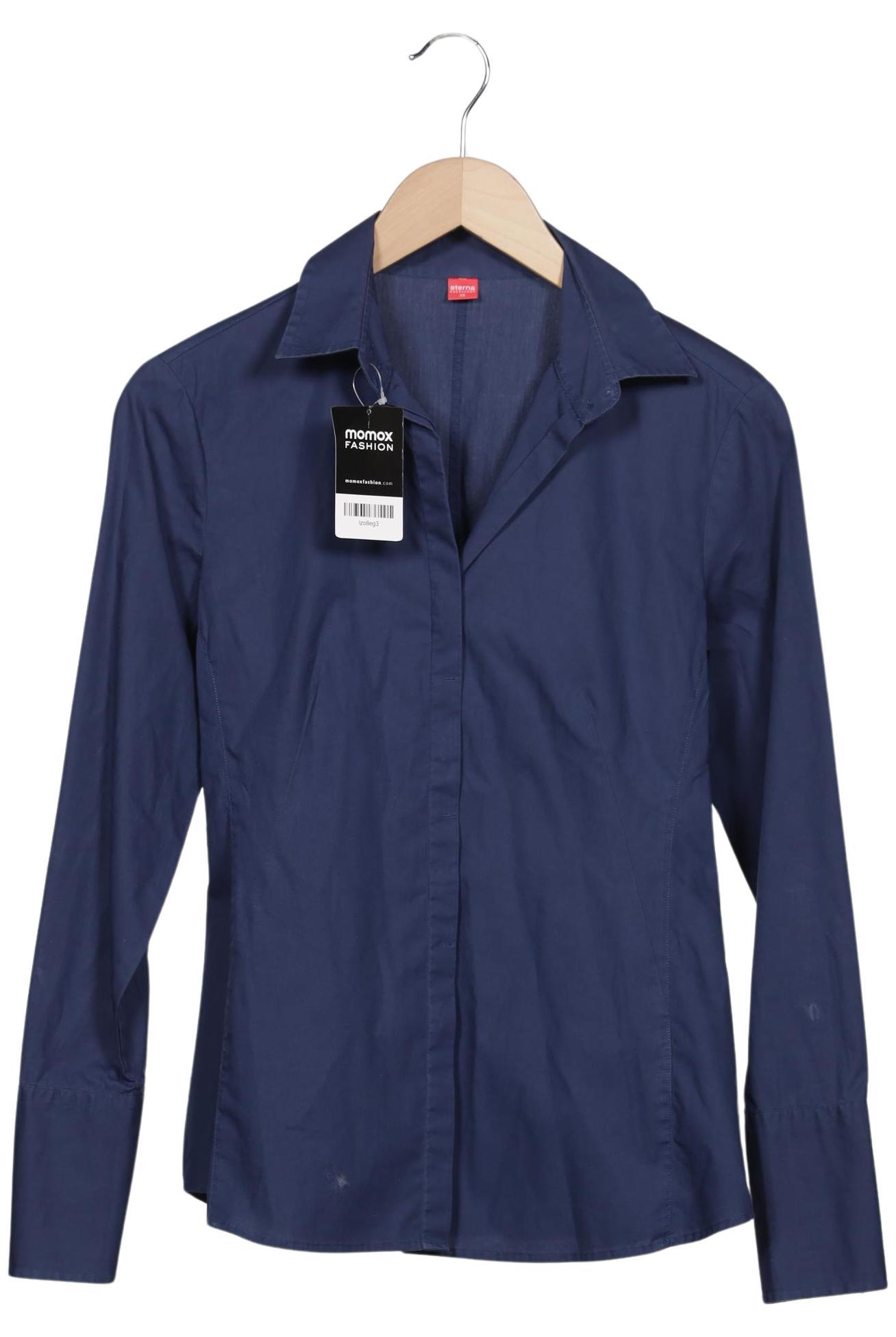 

eterna Damen Bluse, marineblau, Gr. 38