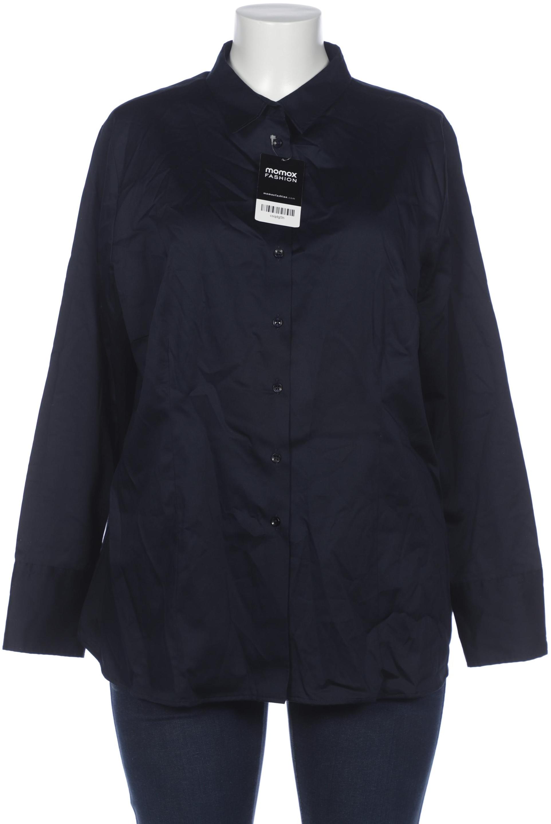 

eterna Damen Bluse, marineblau, Gr. 48