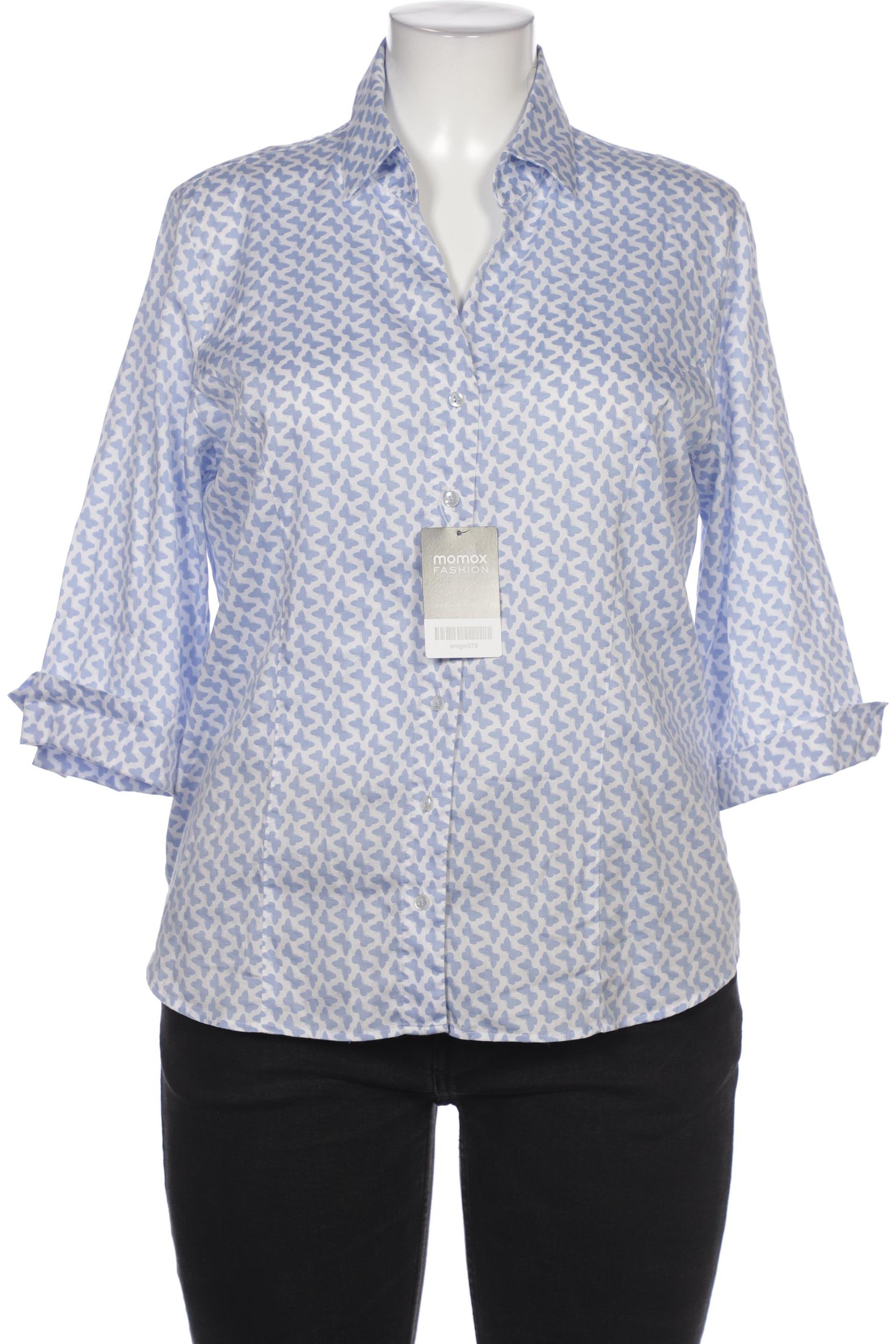 

eterna Damen Bluse, hellblau, Gr. 44